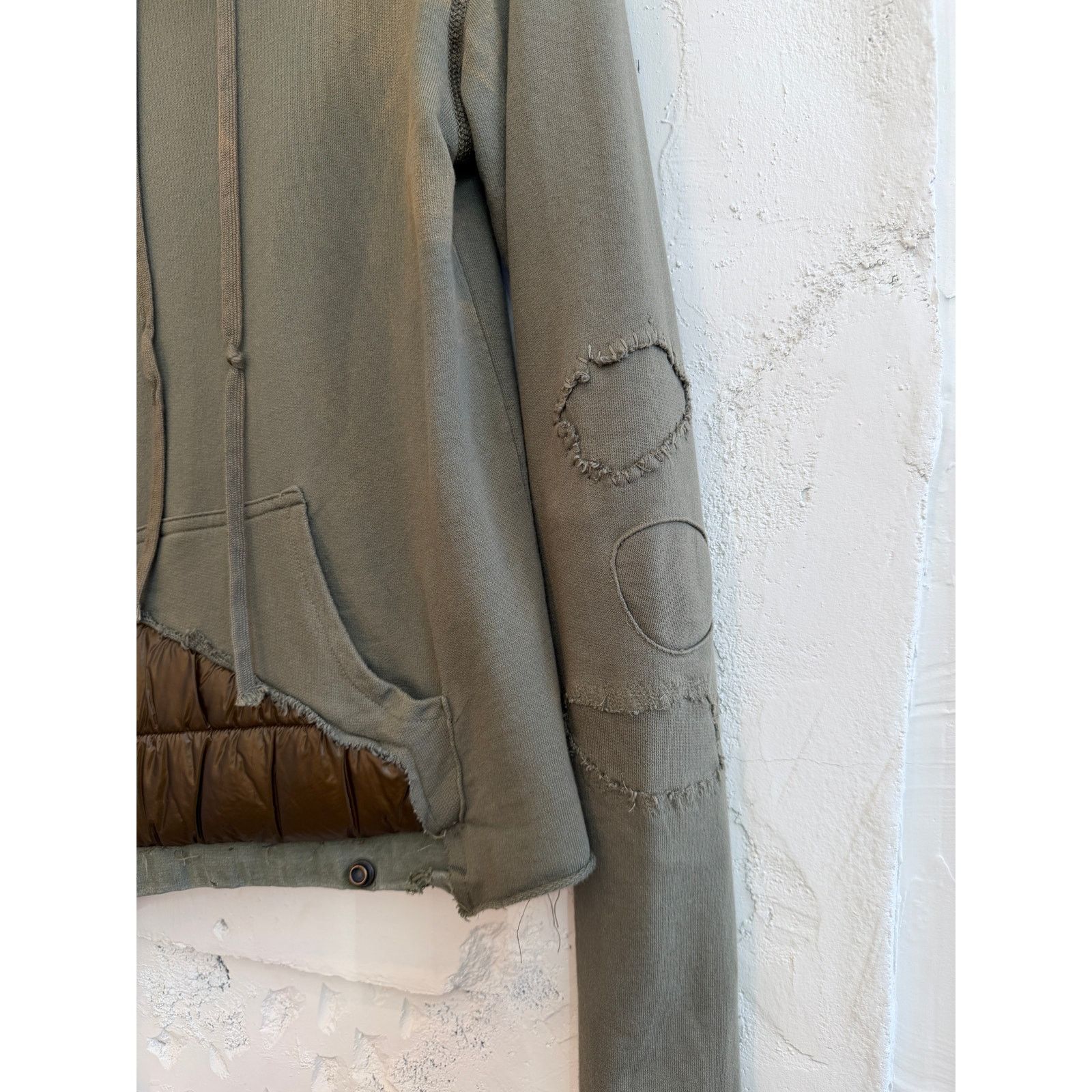 Greg Lauren Greg Lauren x Moncler SAMPLE Puffy Collide Hoodie Size M / US 6-8 / IT 42-44 - 3 Thumbnail