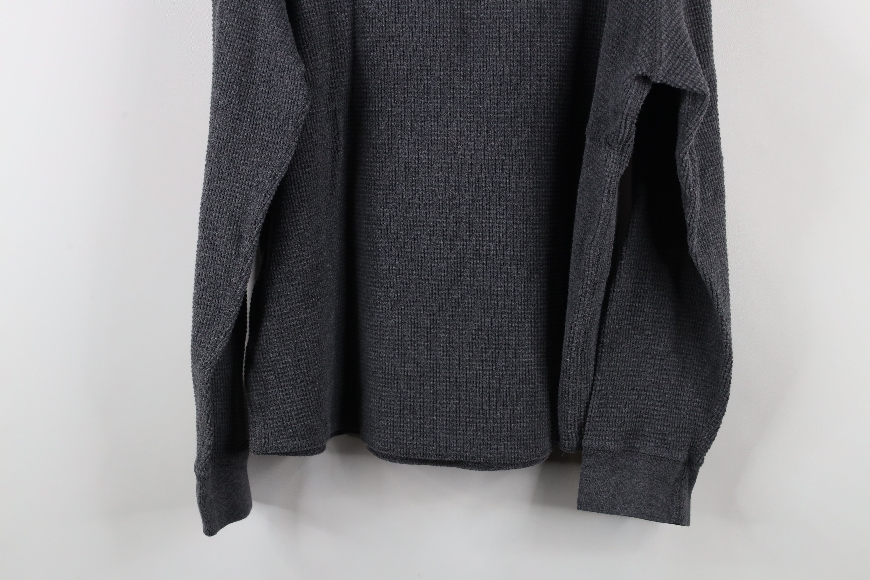 Eddie Bauer Vintage Eddie Bauer Waffle Knit Long Sleeve Henley T-Shirt Size US L / EU 52-54 / 3 - 9 Thumbnail