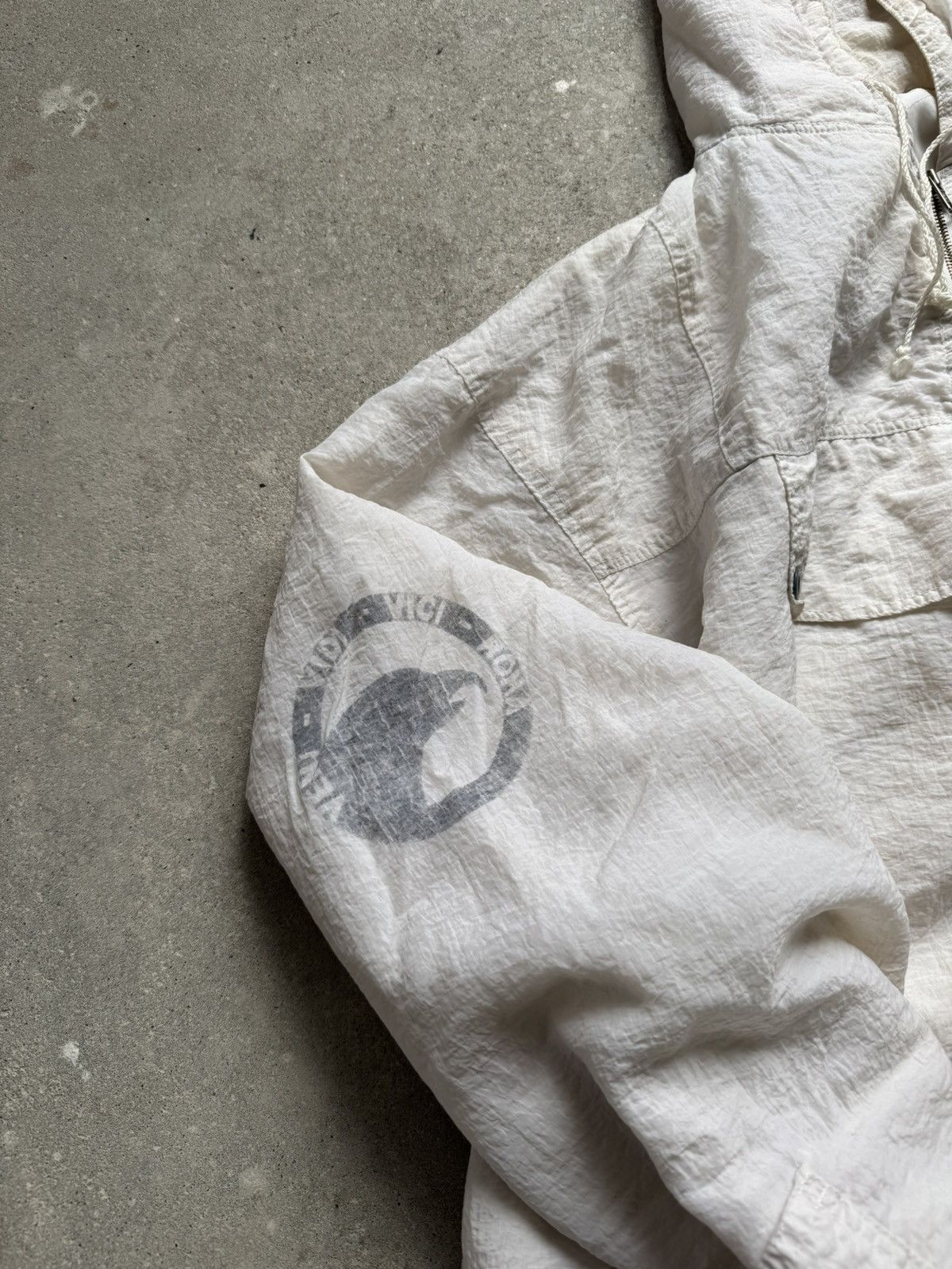 Le Grande Bleu (L.G.B.) Archival Military Bomber 80s “Veni Vidi Vici” Size US L / EU 52-54 / 3 - 6 Thumbnail