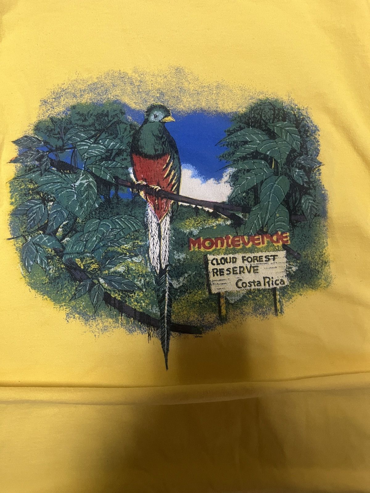 Other Vintage Monteverde Costa Rica Quetzal Graphic Tee Size US XL / EU 56 / 4 - 2 Thumbnail