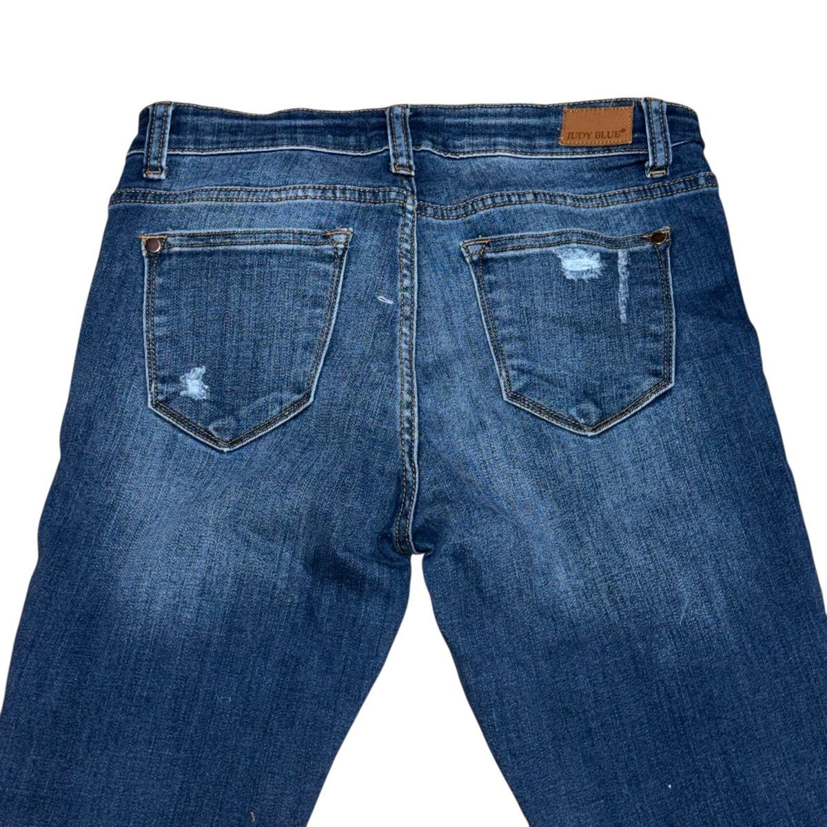 Judy Blue Judy Blue red buffalo check patched distressed jeans Size 28" / US 6 / IT 42 - 6 Thumbnail