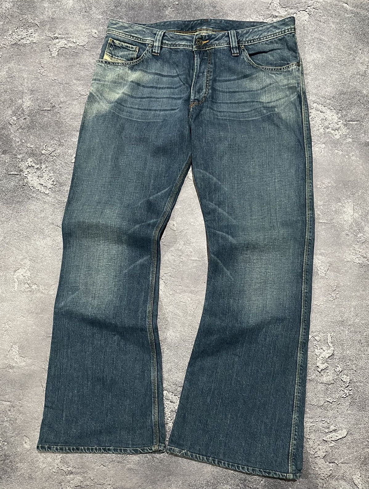 Designer × Diesel × Vintage Diesel Livier Flare Jeans rare