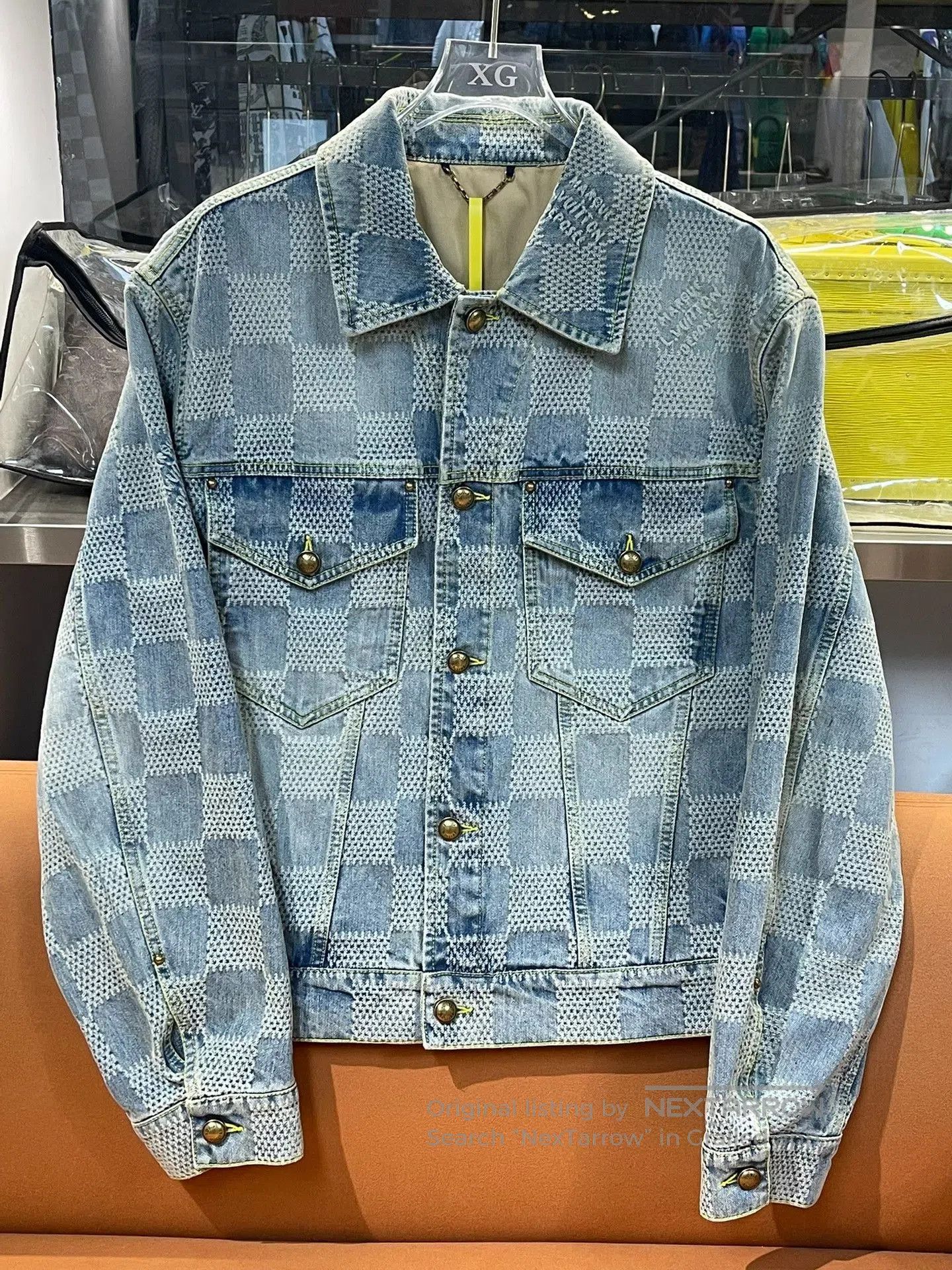 Louis Vuitton Louis Vuitton SS25 Checked Denim Jacket. Size US L / EU 52-54 / 3 - 1 Thumbnail