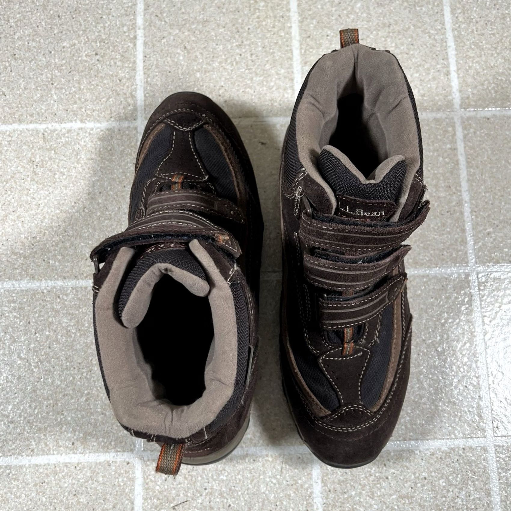 Vintage L.L. Bean Tek2 .5 Mens 11.5 Snow Boots Brown Suede Straps Primaloft Size US 12 / EU 45 - 6 Thumbnail