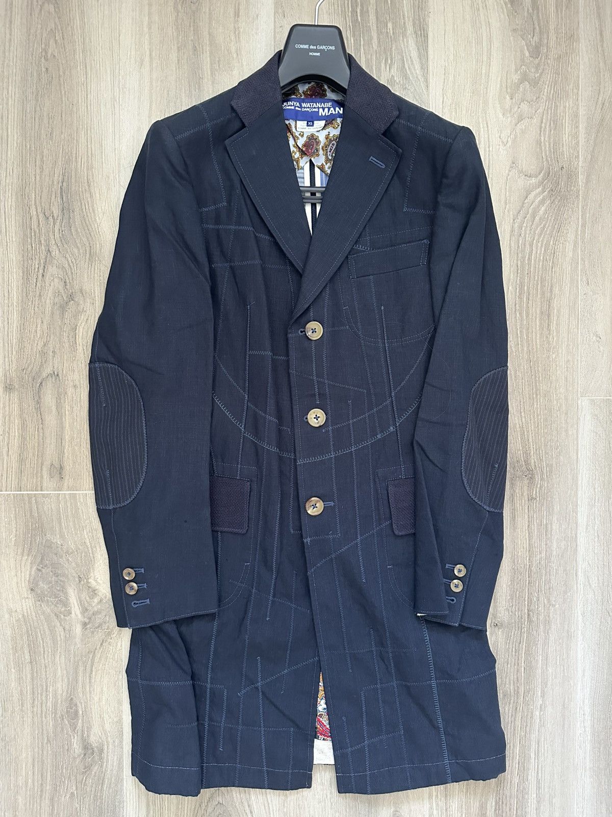 Junya Watanabe Comme des Garcons Junya Watanabe Man SS16 Linen Coat Size US S / EU 44-46 / 1 - 1 Thumbnail