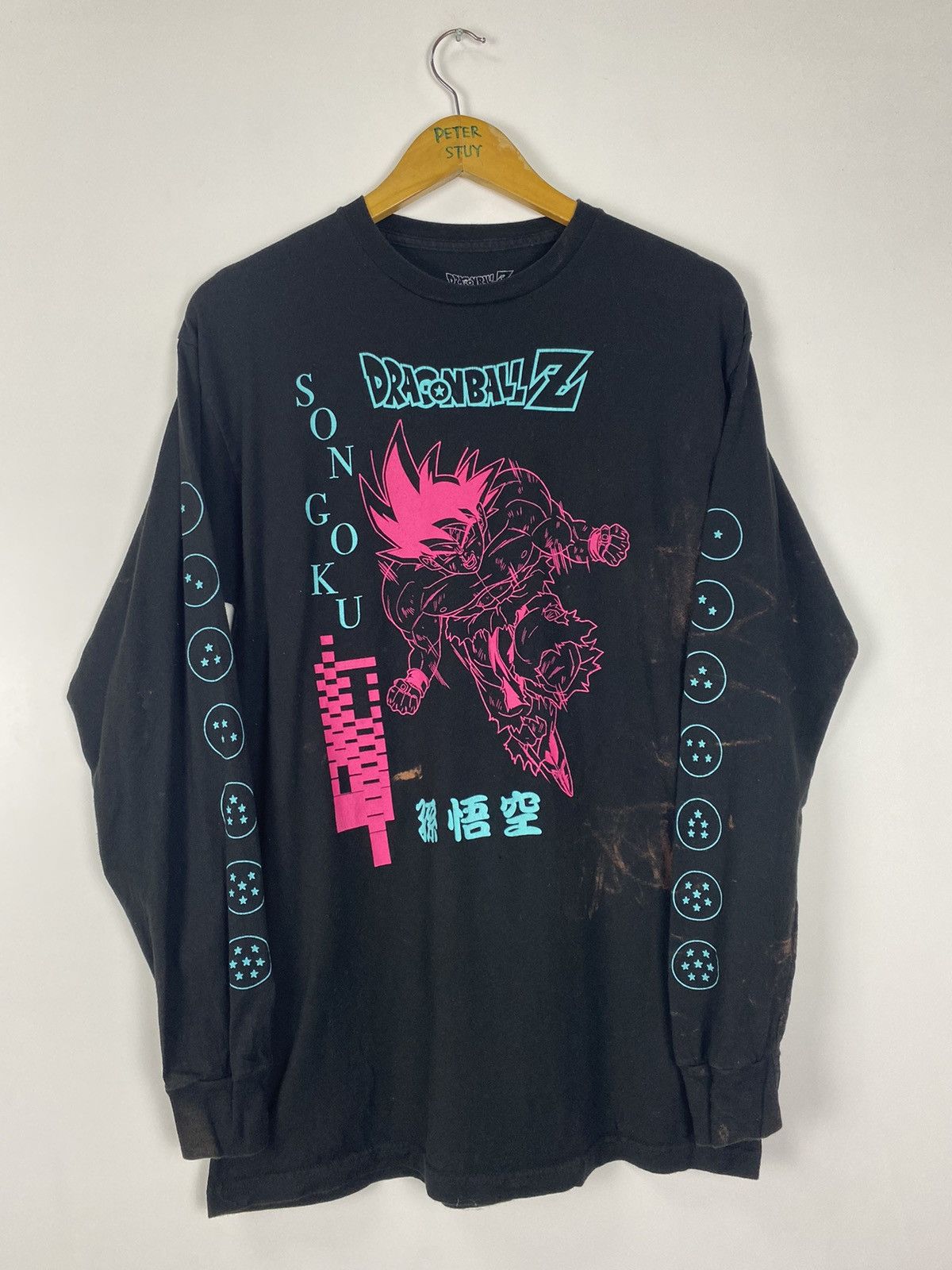 Cartoon Network Dragonball Z sun faded shirt Size US S / EU 44-46 / 1 - 2 Thumbnail