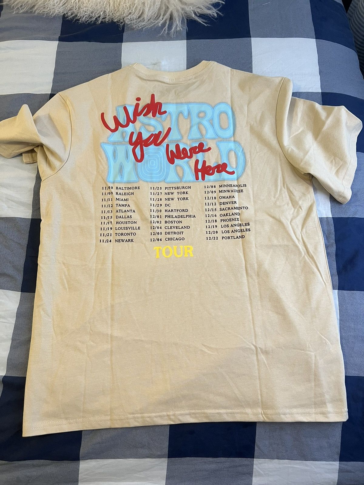 Travis Scott ‘Sicko Mode’ Sand Tee (XL) popular