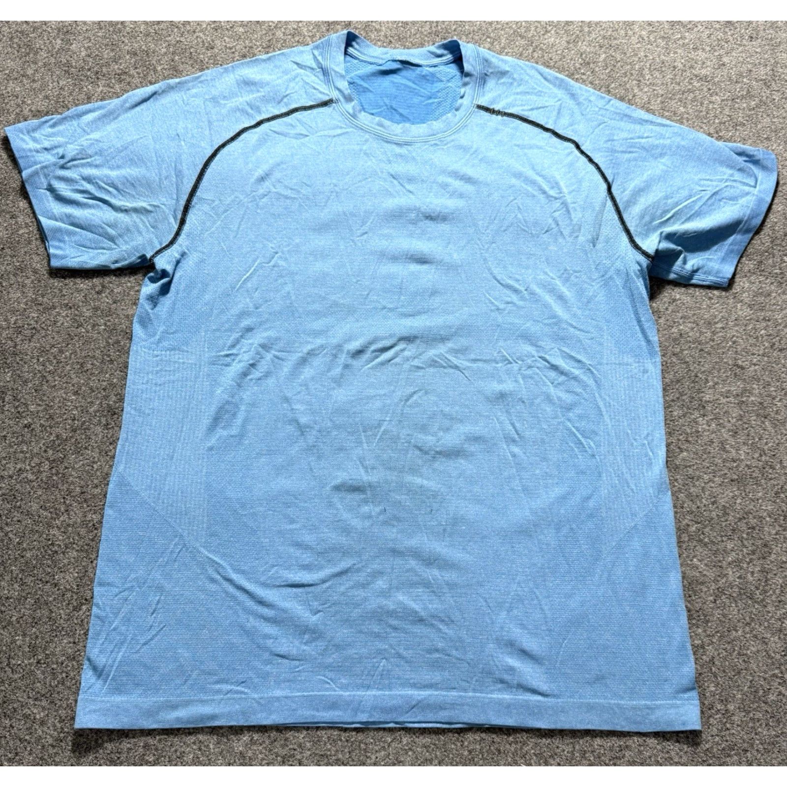 Lululemon **LULULEMON METAL VENT TECH MENS SHORT SLEEVE T-SHIRT SIZE LARGE BLUE** User: **LULULEMON METAL VENT TECH MENS SHORT SLEEVE T-SHIRT SIZE LARGE BLUE** Size US L / EU 52-54 / 3 - 2 Thumbnail