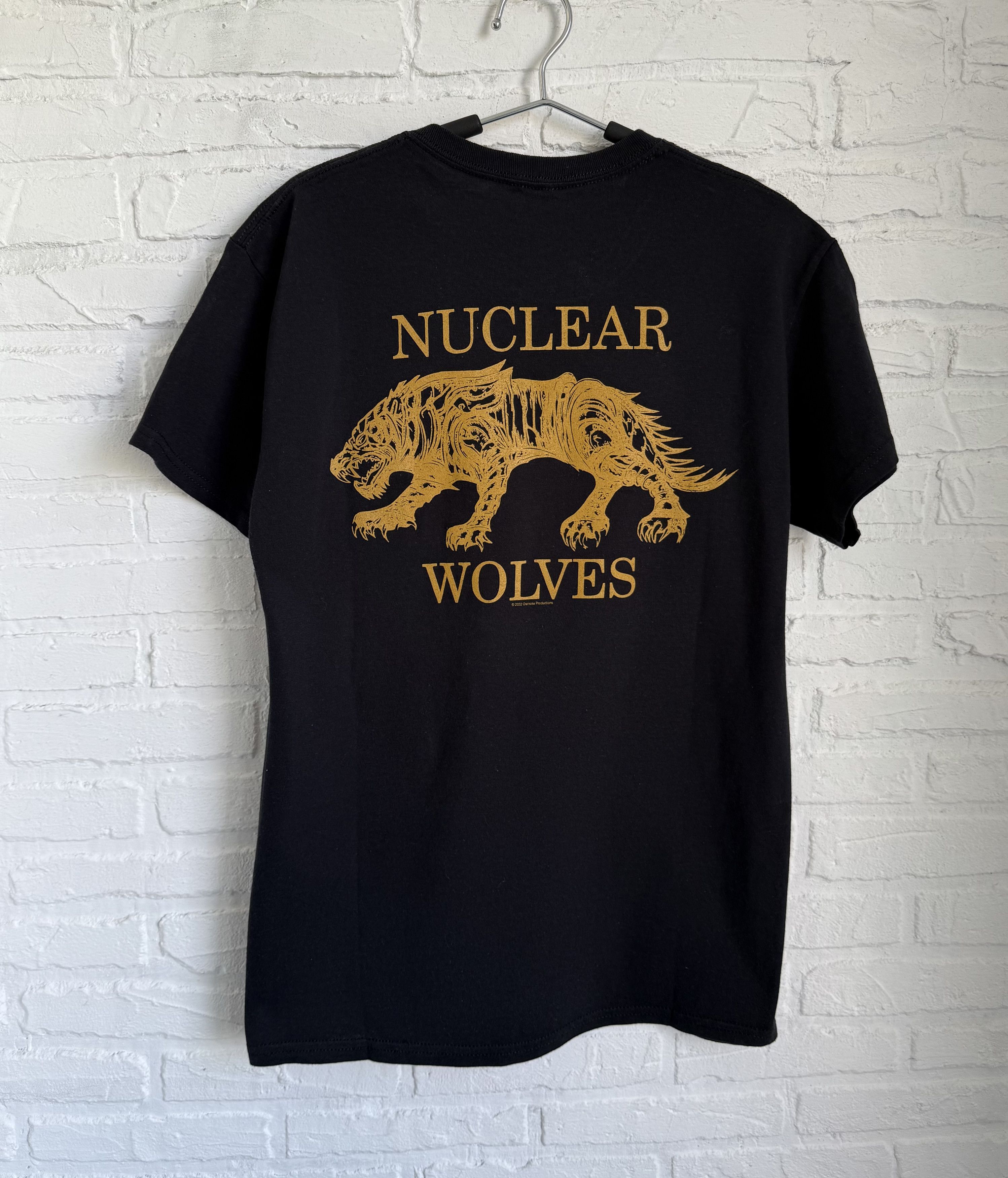 Band Tees × Vintage 2022 Diocletian nuclear wolves black metal t-shirt Size US M / EU 48-50 / 2 - 2 Thumbnail