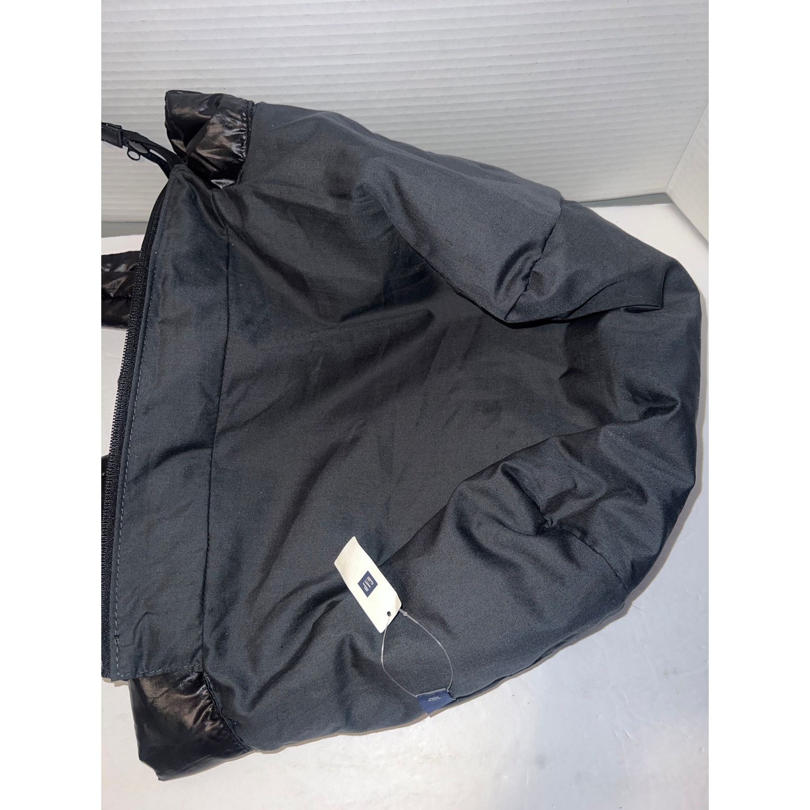 Gap Gap Quilted Puffer Black Shoulder Bag - Women Size ONE SIZE - 9 Thumbnail