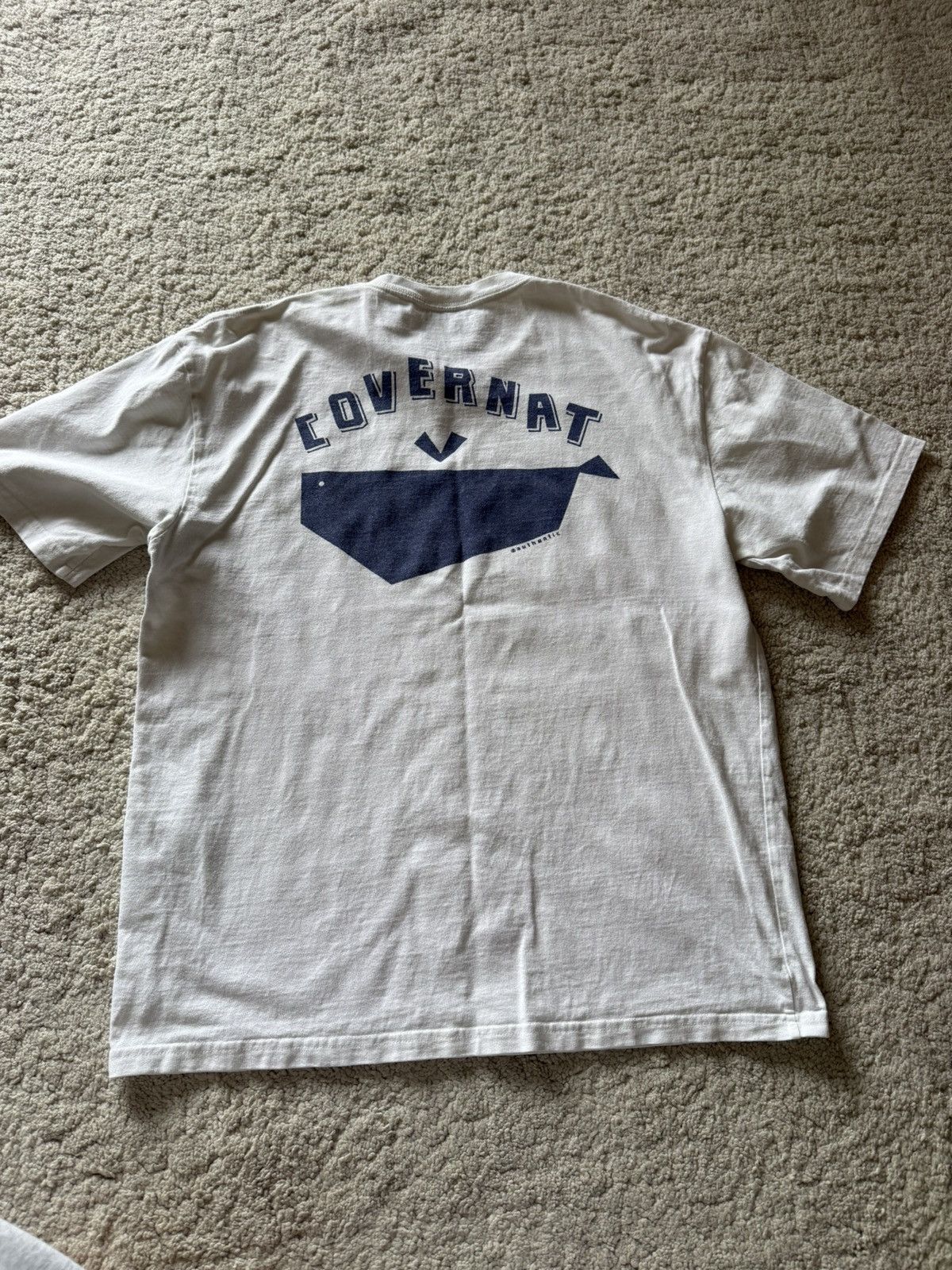 COVERNAT Covernat white t-shirt Size S (fits like medium) Size US S / EU 44-46 / 1 - 2 Thumbnail