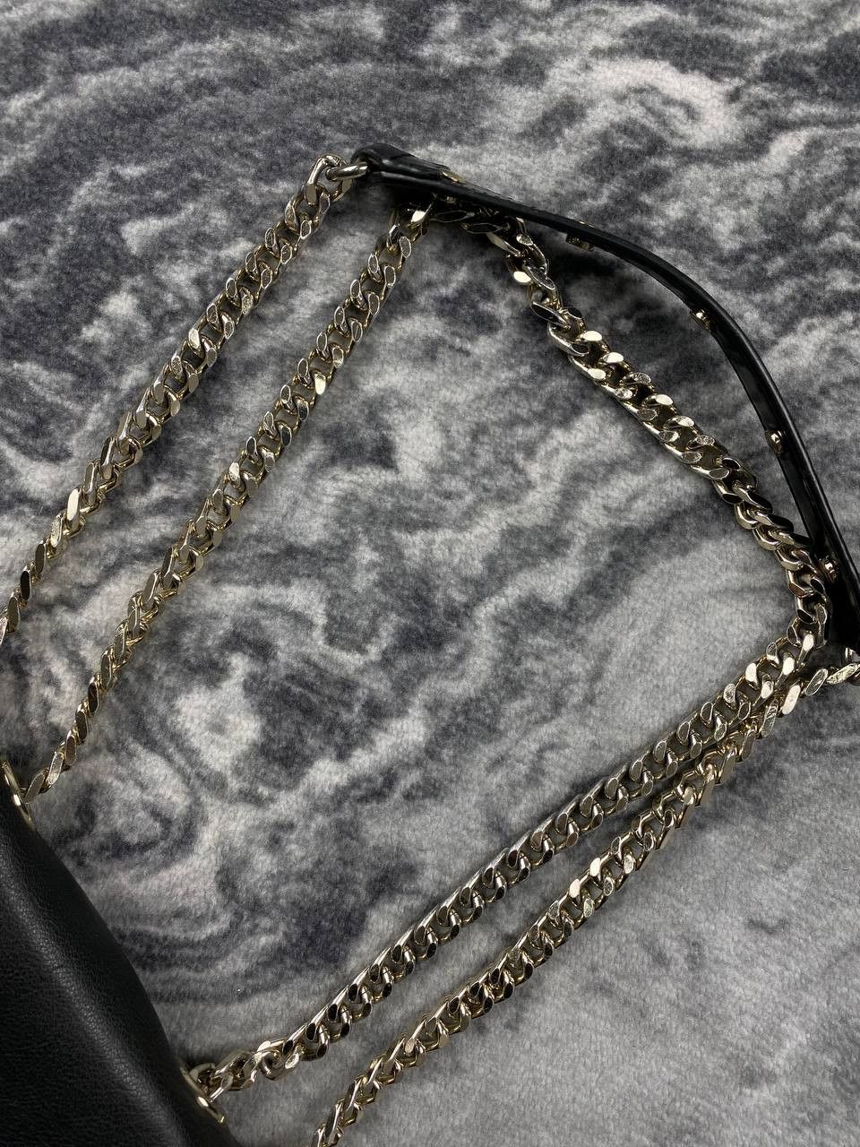 Versace Versace Jeans Couture Leather Shoulder Bag Metal Logo Women Size ONE SIZE - 2 Thumbnail