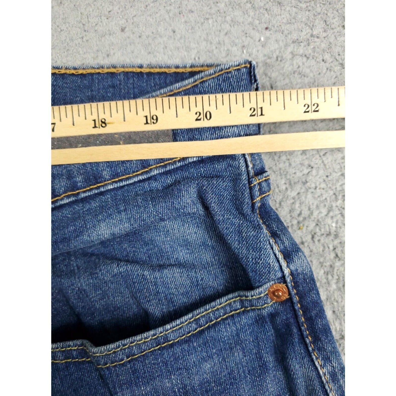 Levi's Levis Mens Relaxed Straight Blue Jeans Size 40x32 Extra Large XL Size US 40 / EU 56 - 4 Thumbnail
