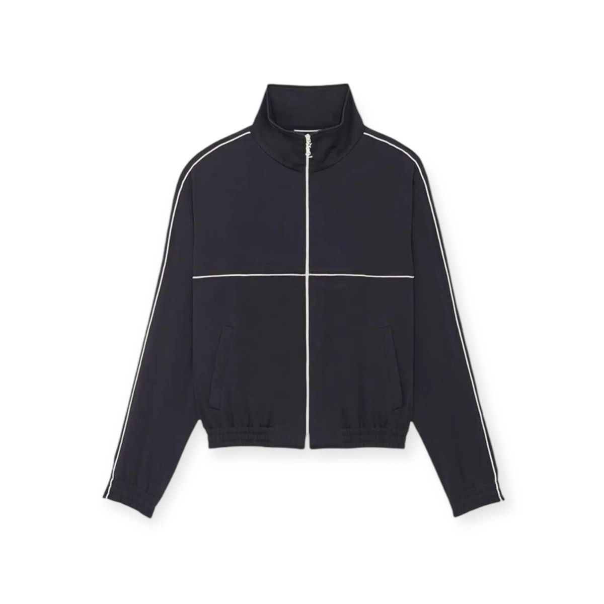 Saint Laurent Paris Saint Laurent TEDDY JACKET IN CREPE SATIN Size US M / EU 48-50 / 2 - 1 Thumbnail