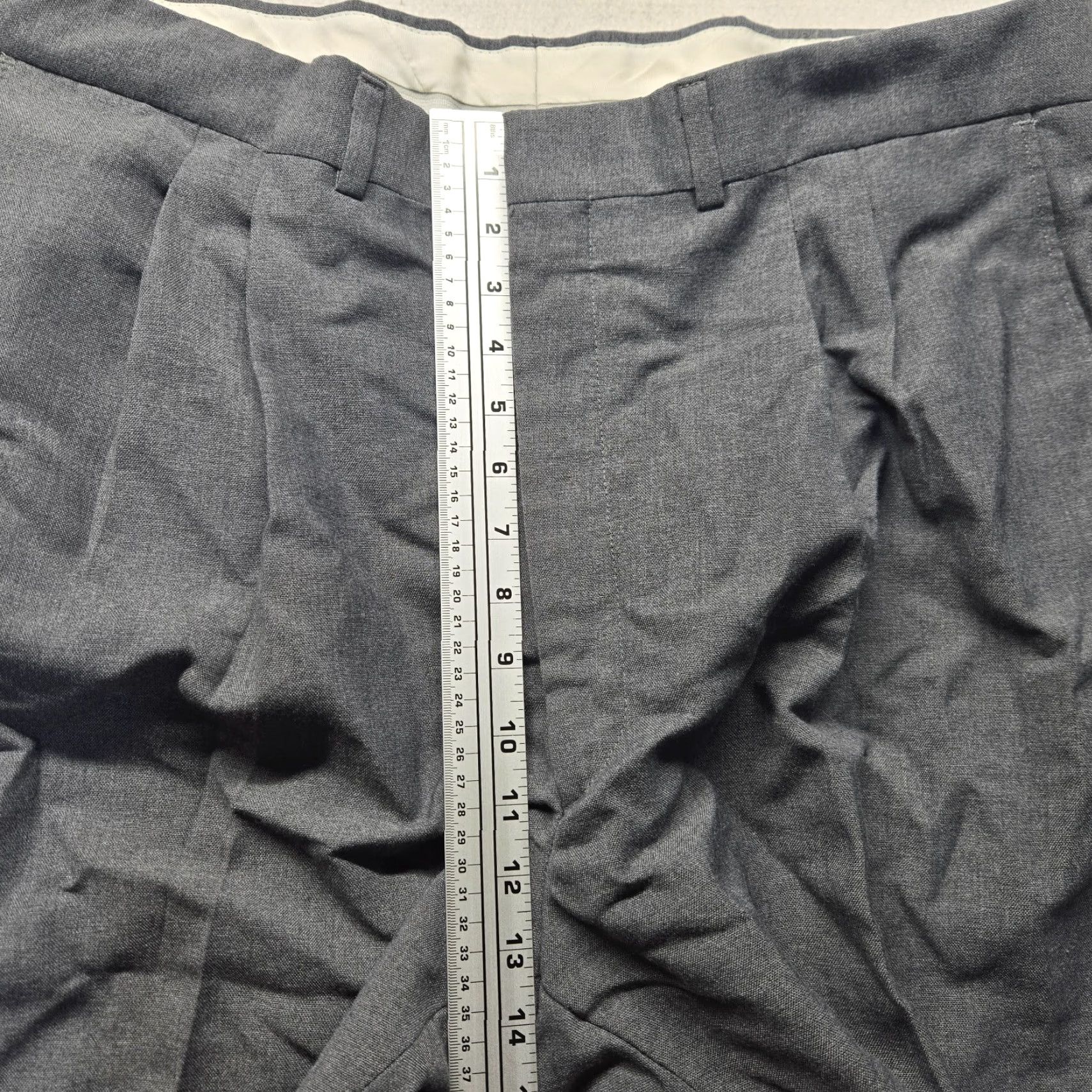 Sears VINTAGE Fieldmaster Dress Pants-Gray Men's Size 40 X29 Twill Classic 80s Size US 40 / EU 56 - 6 Thumbnail