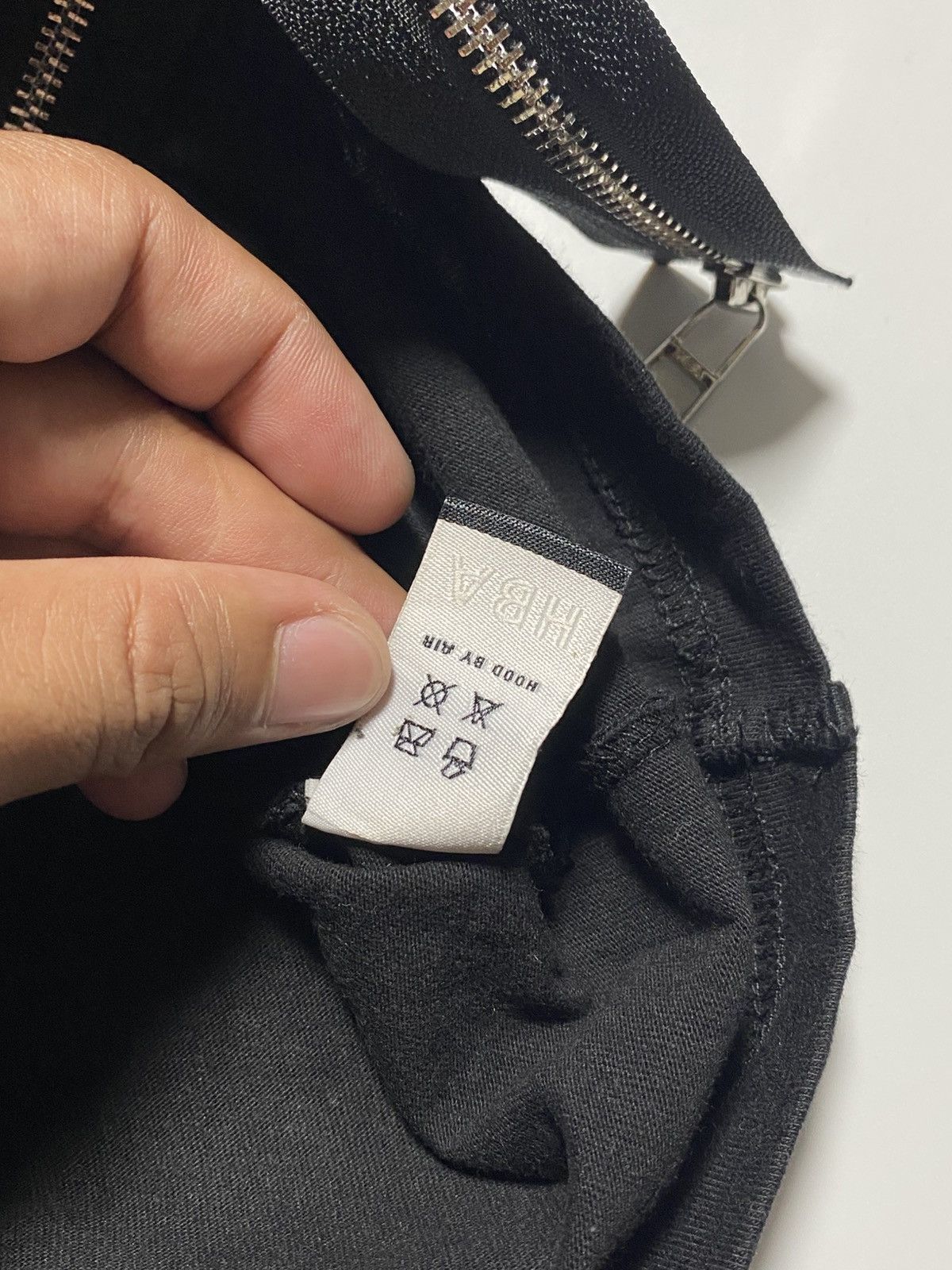 Hood By Air Hood By Air Double Zip Logo T-Shirt Size US S / EU 44-46 / 1 - 14 Thumbnail