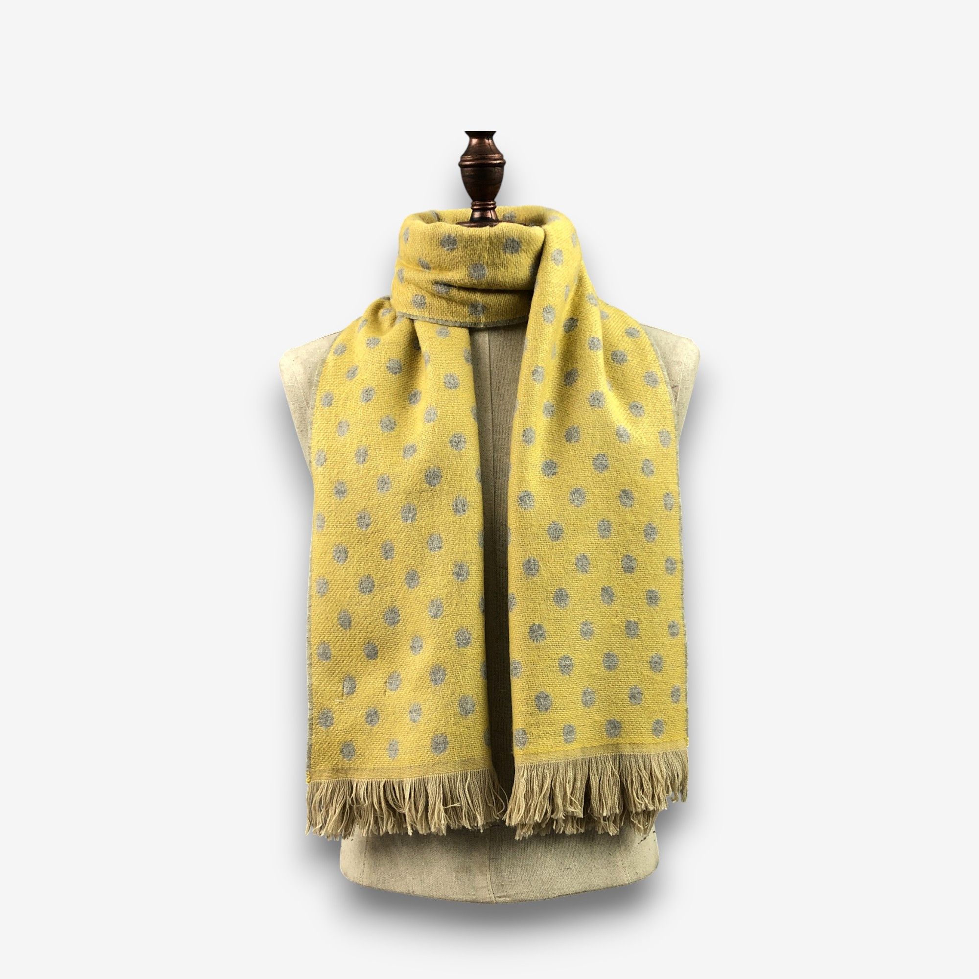 Japanese Brand Vintage Gionata Scarf Muffler Wool Long Stoles Scarves Size ONE SIZE - 2 Thumbnail