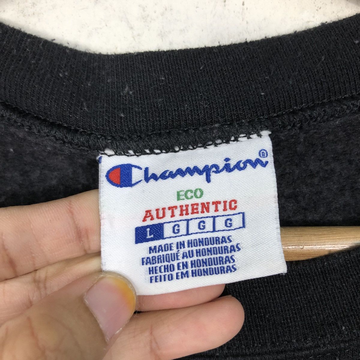 Japanese Brand 📌Vintage Champion Sweatshirt Bishop Kelly Big Logo Size US L / EU 52-54 / 3 - 15 Thumbnail