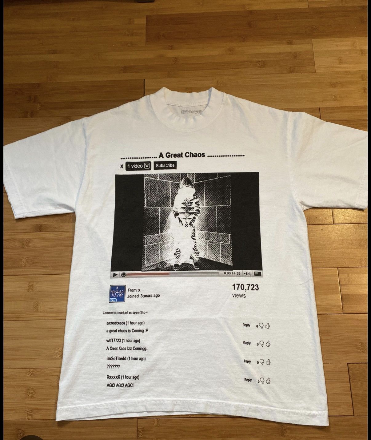 Ken carson AGC rare tee