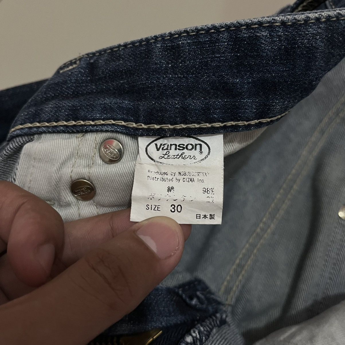 Vanson Leathers VANSON CARPENTER WABASH MOTORCYCLE JEANS Size US 30 / EU 46 - 6 Thumbnail