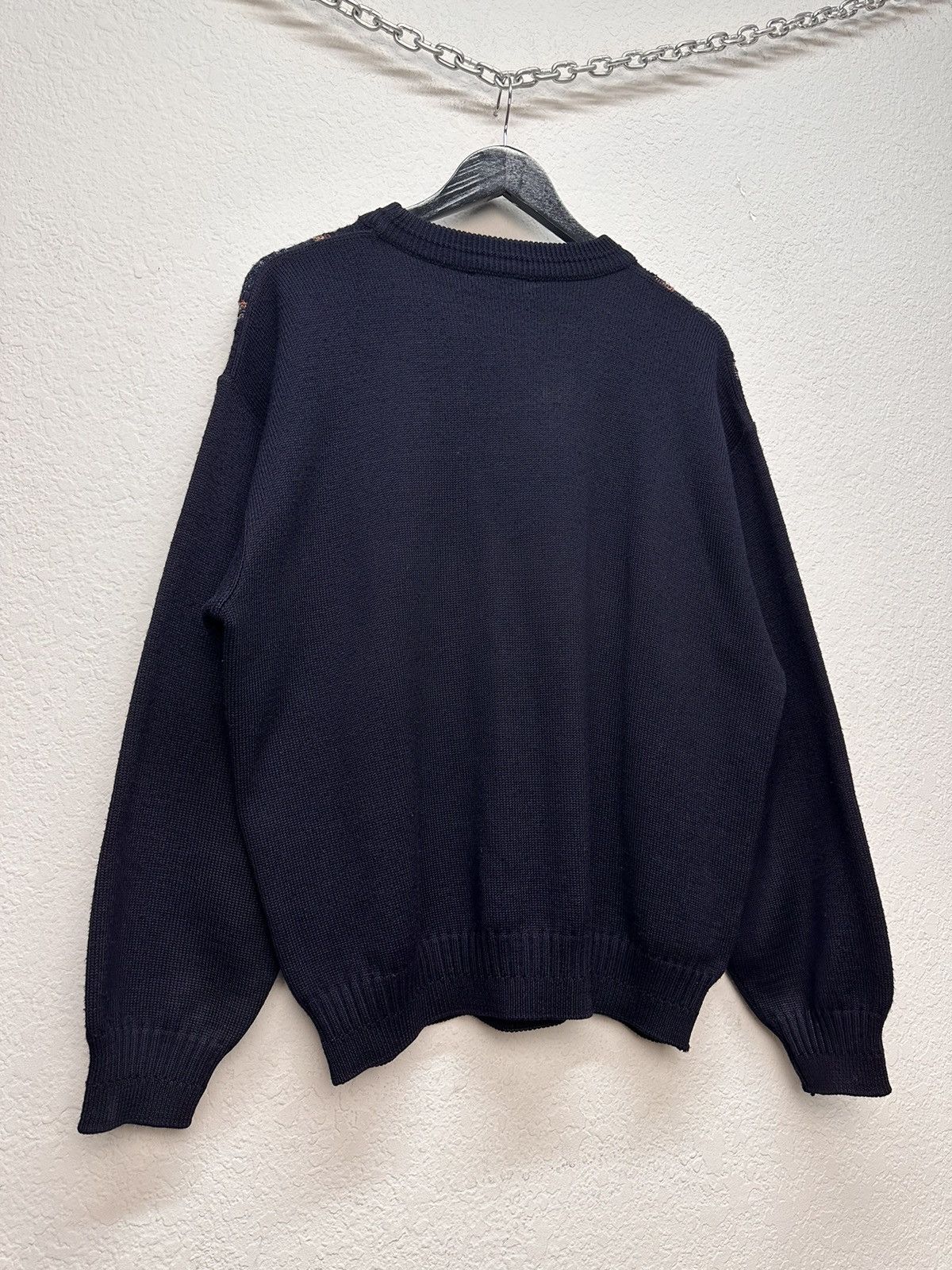 Carlo Colucci Vintage Y2K Gothic Sweater Distressed Faded Diesel Kapital Size US L / EU 52-54 / 3 - 10 Thumbnail