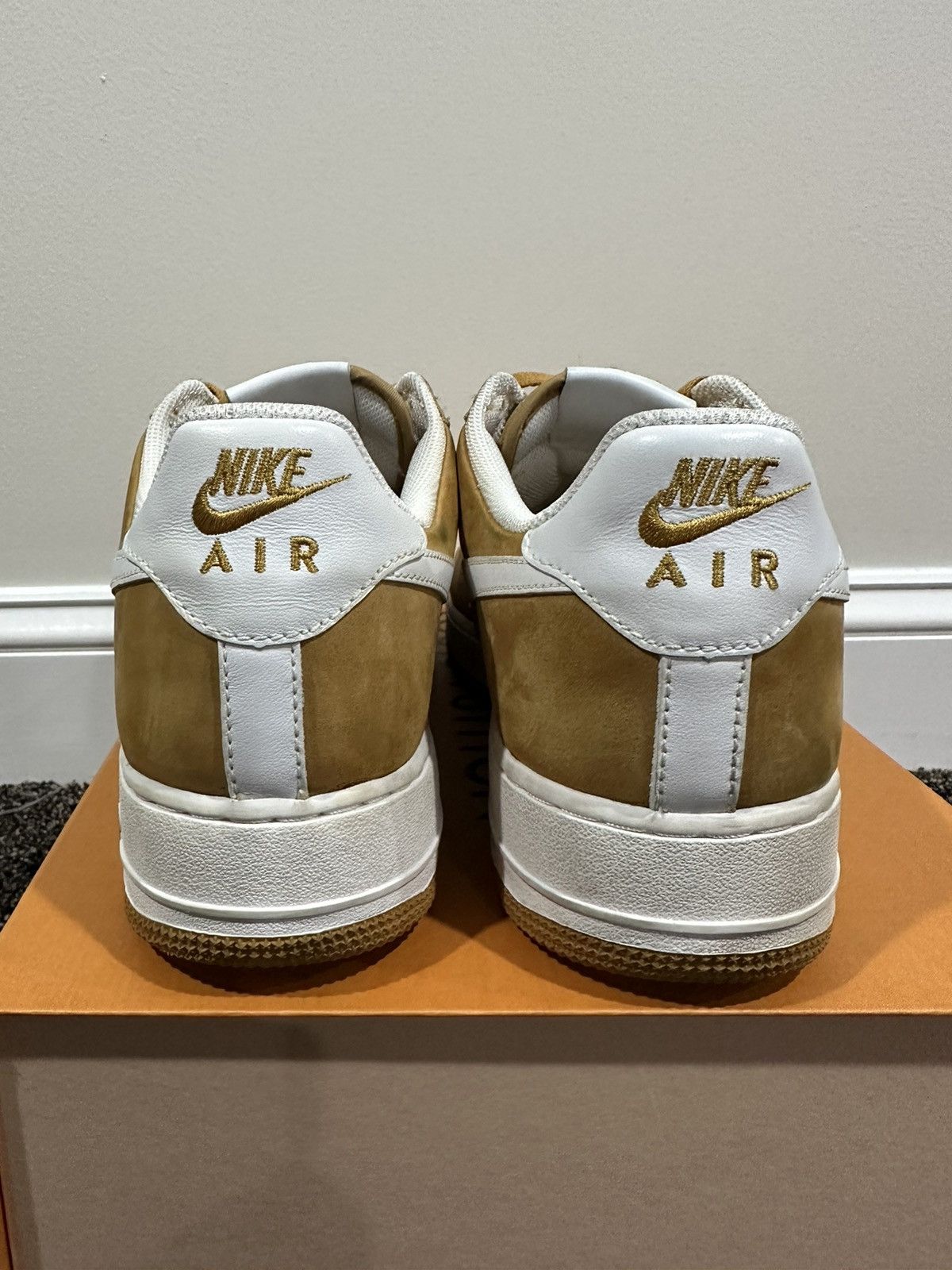 Nike Nike Air Force 1 Low Barcode Wheat 2006 Sneaker Size US 9.5 / EU 42-43 - 5 Thumbnail