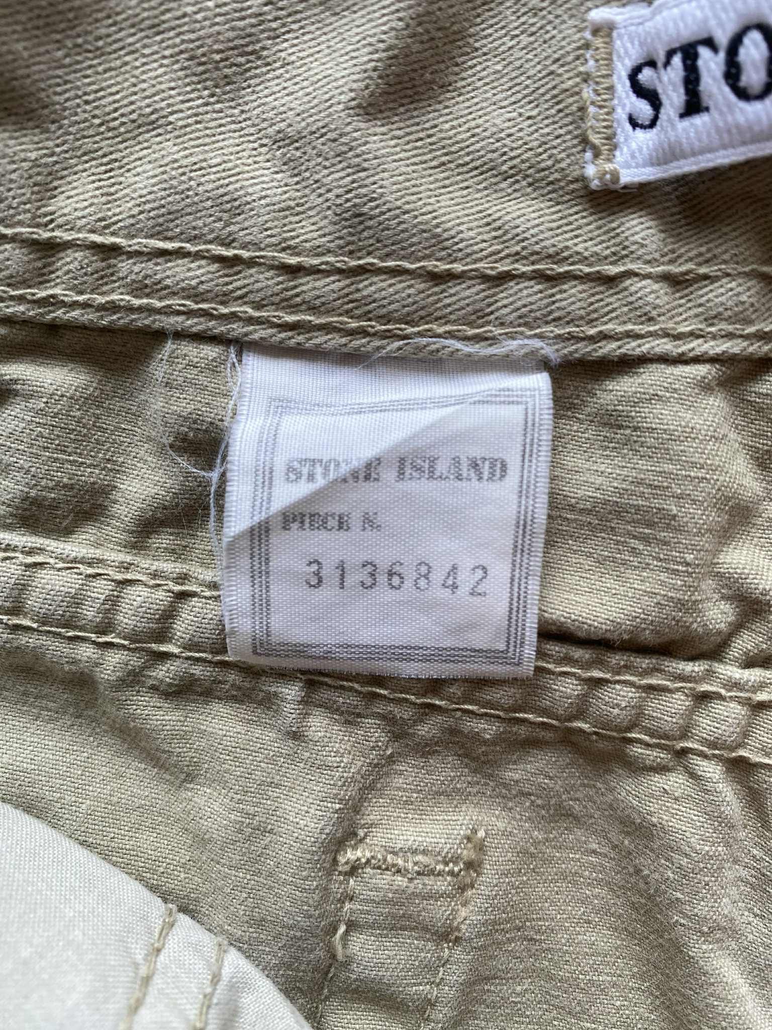 Stone Island RARE Vintage Stone Island Marina 1994 Beige Clean Pants Size US 32 / EU 48 - 9 Thumbnail