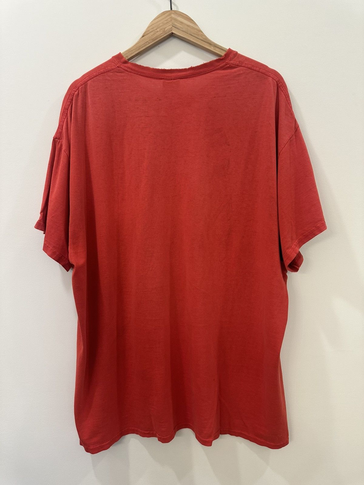 Vintage Vintage Thrashed Woodstock Tee Red XL Size US XL / EU 56 / 4 - 6 Thumbnail