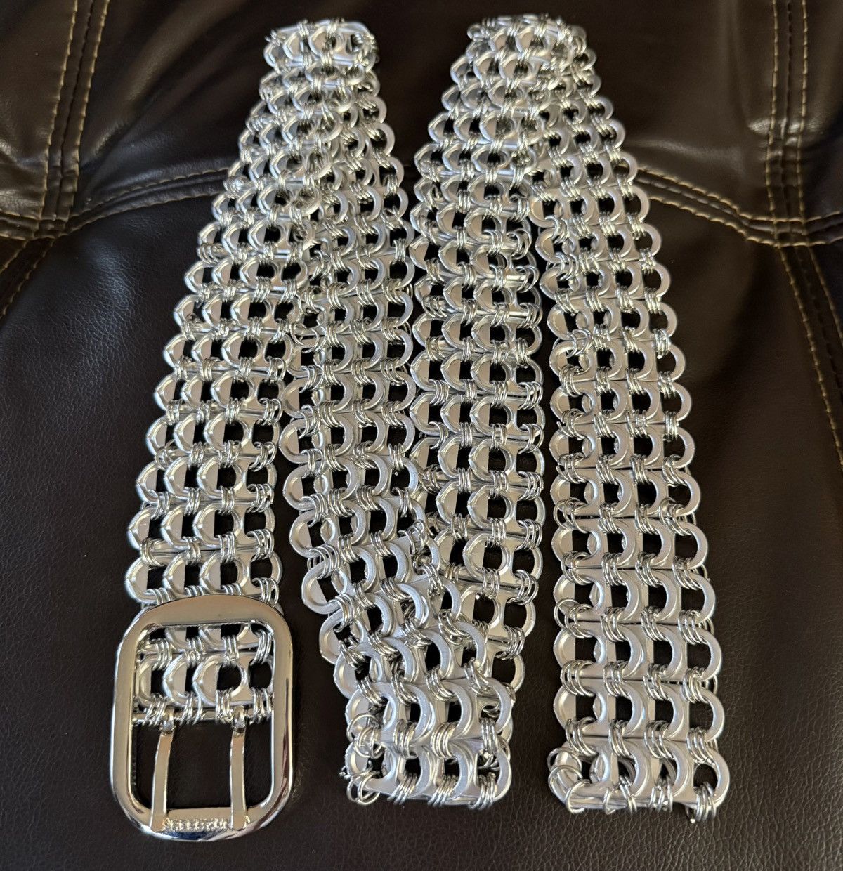 Greedy Unit Greedy Unit Bottle Tab Belt Silver Size ONE SIZE - 4 Thumbnail