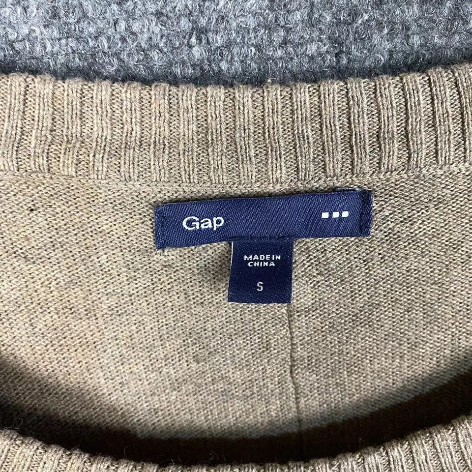 Gap Gap Blouse Women's Small 3/4 Sleeve Cotton Blend Knitted S Size S / US 4 / IT 40 - 3 Thumbnail