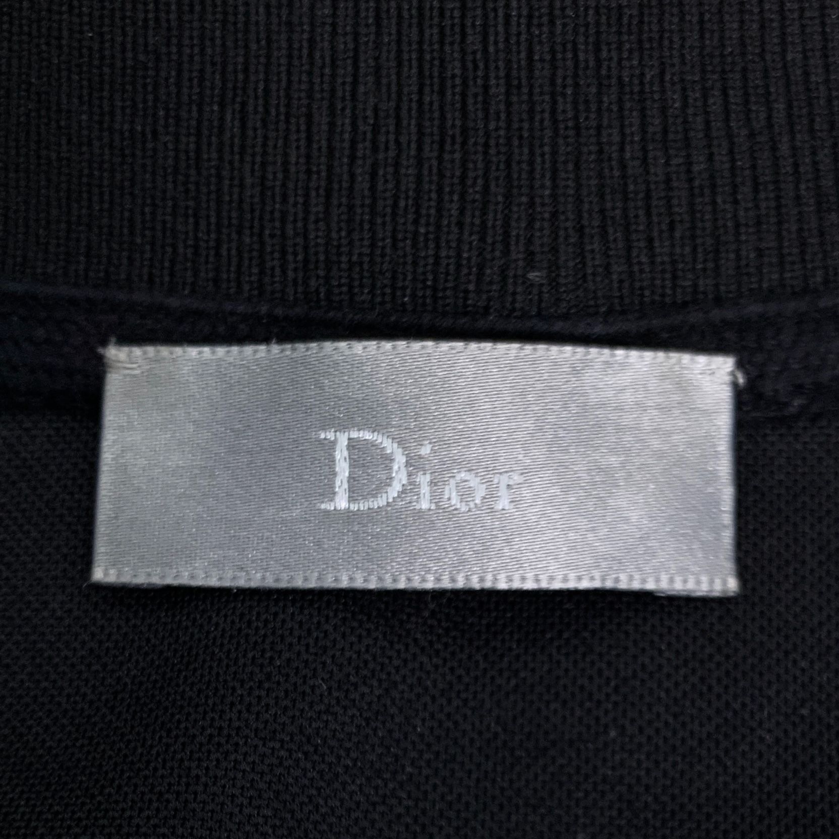 Dior Christian Dior Mens Black Wool & Polyamide Hoodie Jacket Wit Size US S / EU 44-46 / 1 - 2 Thumbnail