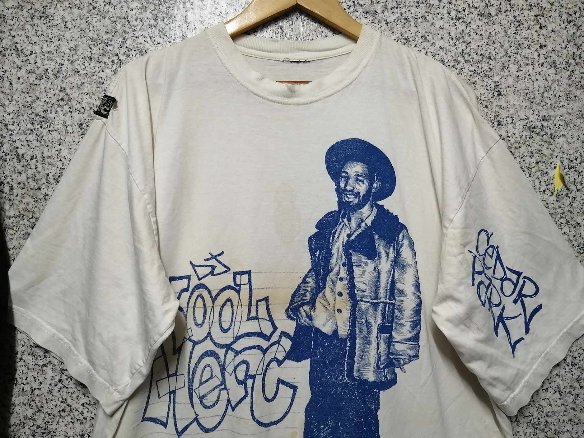 Rap Tees × Vintage VINTAGE DJ KOOL HERC FATHER OF HIP HOP VERY RARE Size US XL / EU 56 / 4 - 3 Thumbnail