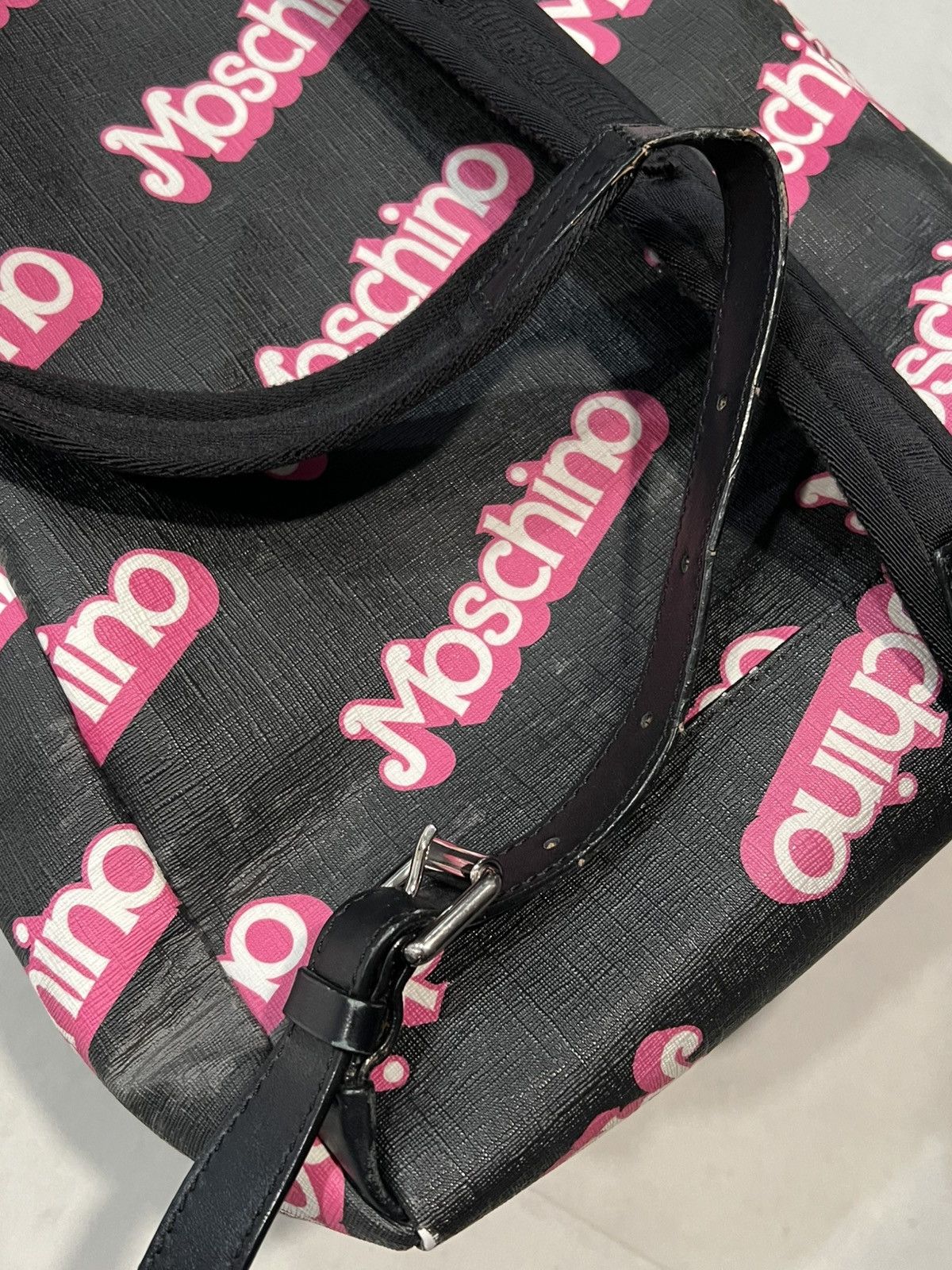 Moschino Moschino Barbie Monogram Backpack Size ONE SIZE - 10 Thumbnail