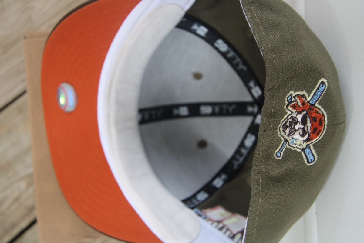 Hat Club × MLB × New Era 7 1/2 New Era Pittsburgh Pirates Exclusive Fitted Size ONE SIZE - 3 Thumbnail