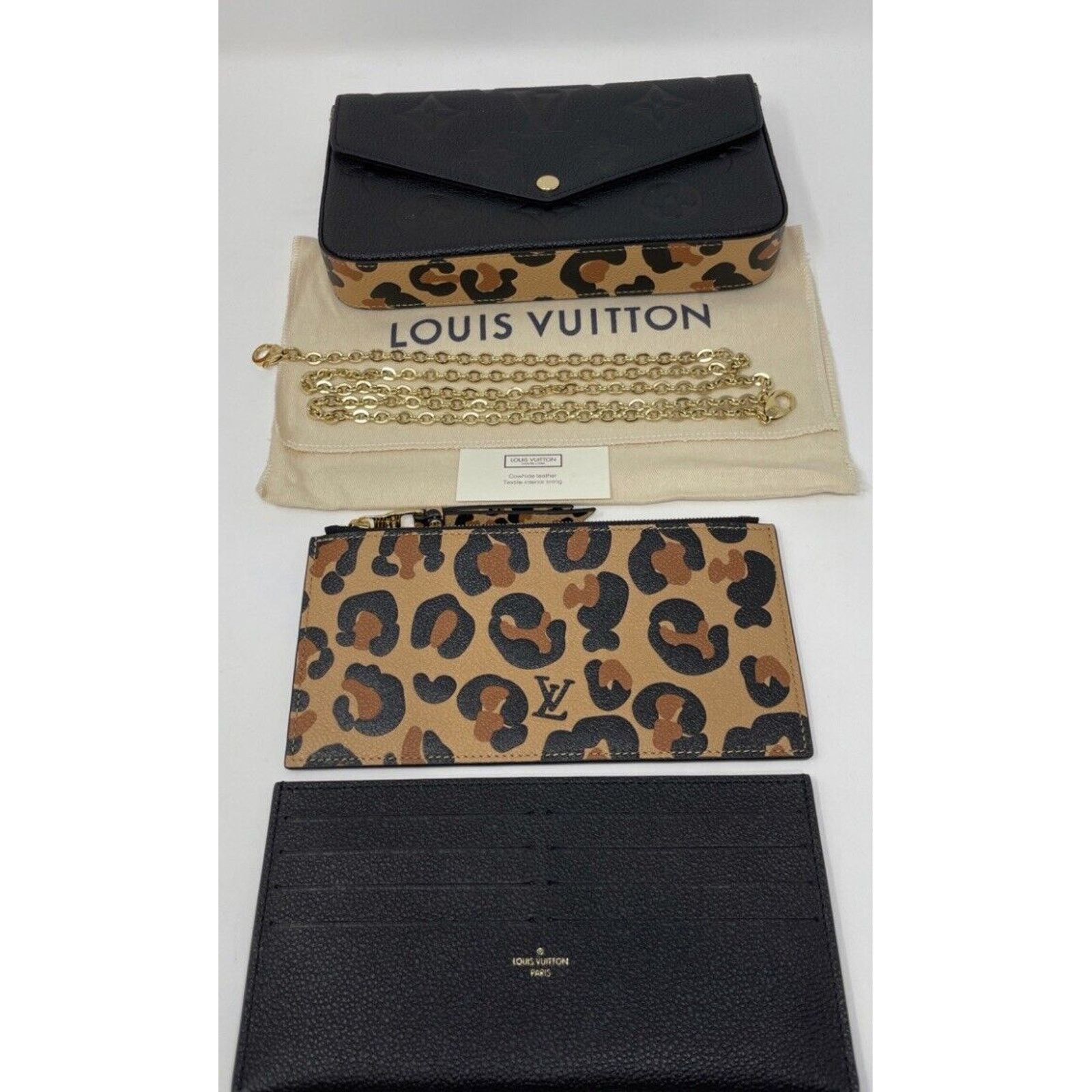 Louis Vuitton Louis Vuitton Pochette Felicie Wild At Heart Jungle Leopard Size ONE SIZE - 13 Thumbnail