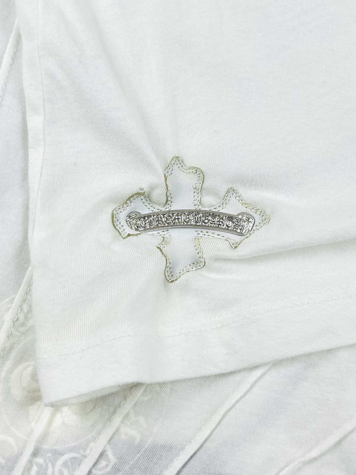 Chrome Hearts Chrome Hearts Rhodium Leather Plus Patch Camisole Tank Top Size XS / US 0-2 / IT 36-38 - 5 Thumbnail