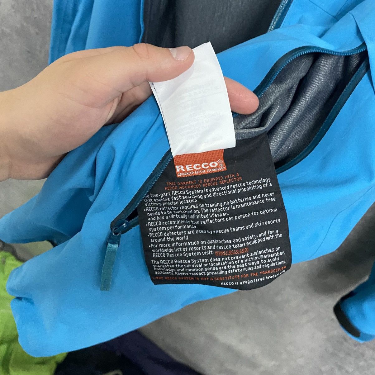 Vintage Arcteryx GoreTex Jacket Recco