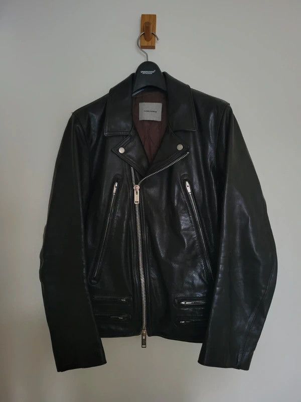 Undercover Undercover AW13 Double Zip Leather Rider Jacket Thom