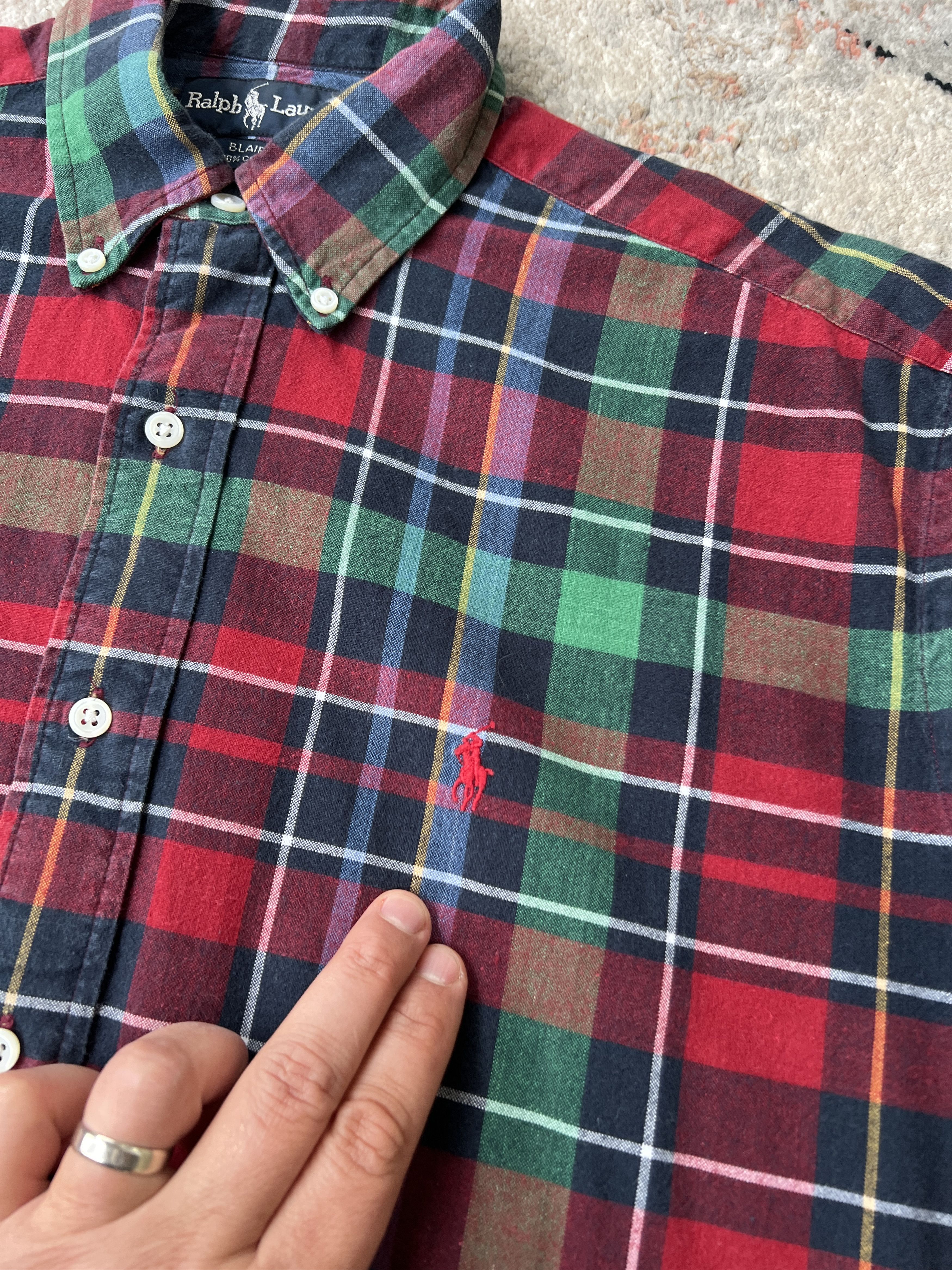 Polo Ralph Lauren × Ralph Lauren × Vintage Polo Ralph Lauren Vintage Shirt Size US S / EU 44-46 / 1 - 2 Thumbnail