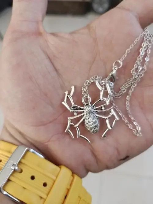 Jewelry Spider Halloween Pendants Cross Chain Necklace🔥🔥🔥 Size ONE SIZE - 3 Thumbnail