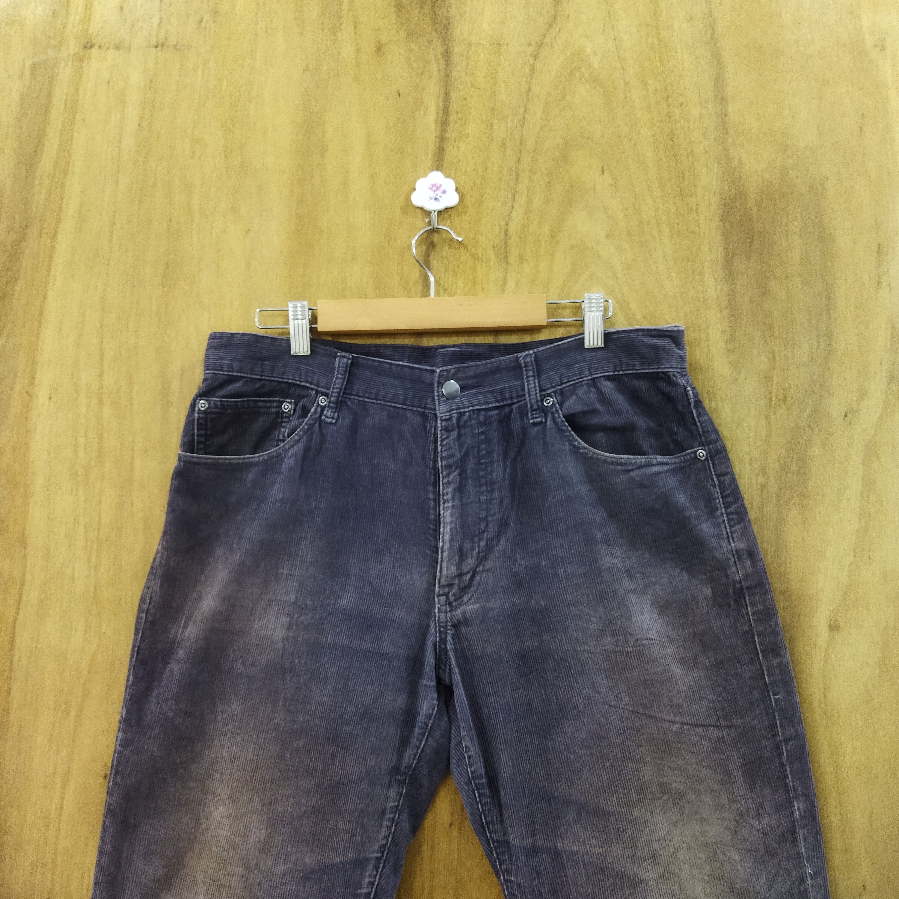 Japanese Brand JAPANESE BRAND FADED BLACK CORPUROY PANTS Size US 32 / EU 48 - 2 Thumbnail
