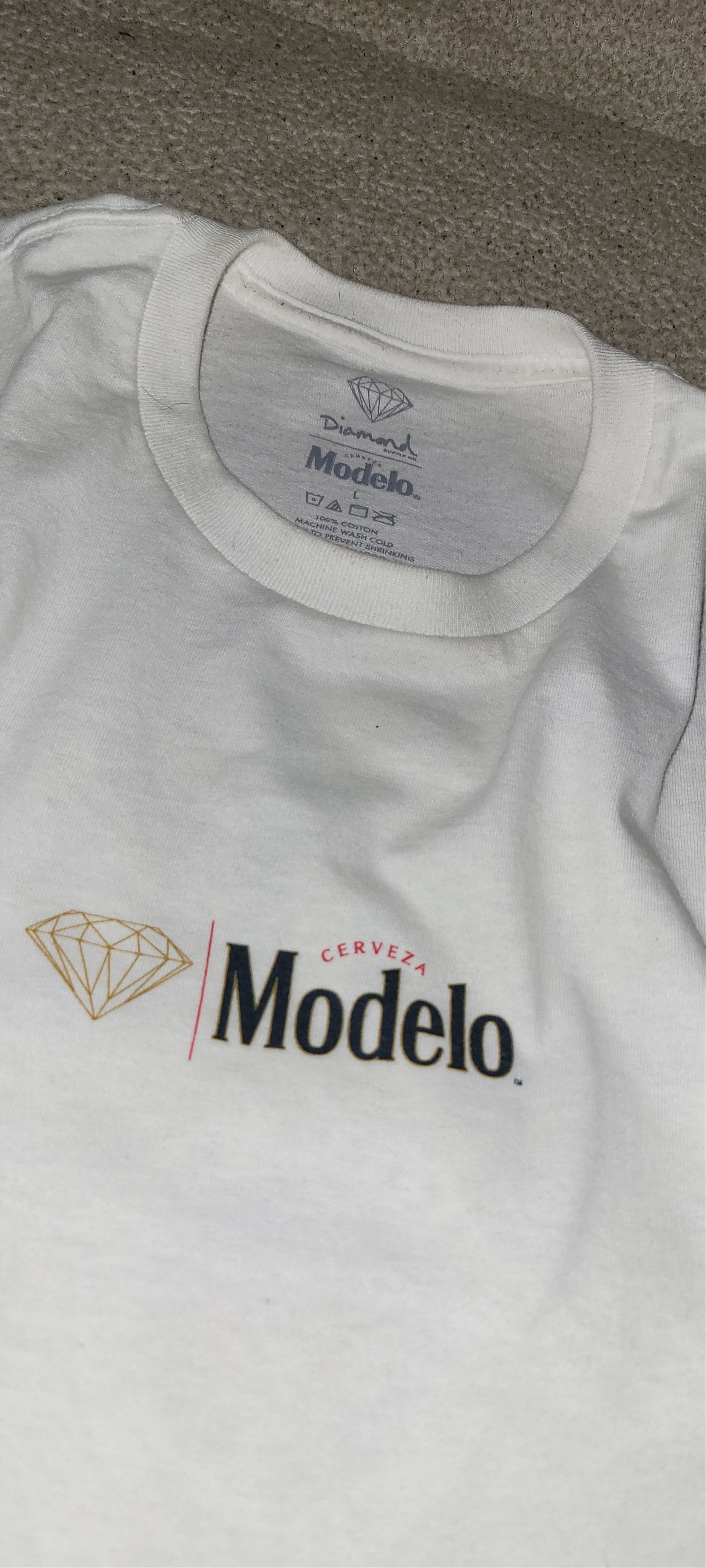 Diamond Supply Co. Diamond supply co. & Modelo T-shirt Size US L / EU 52-54 / 3 - 2 Thumbnail