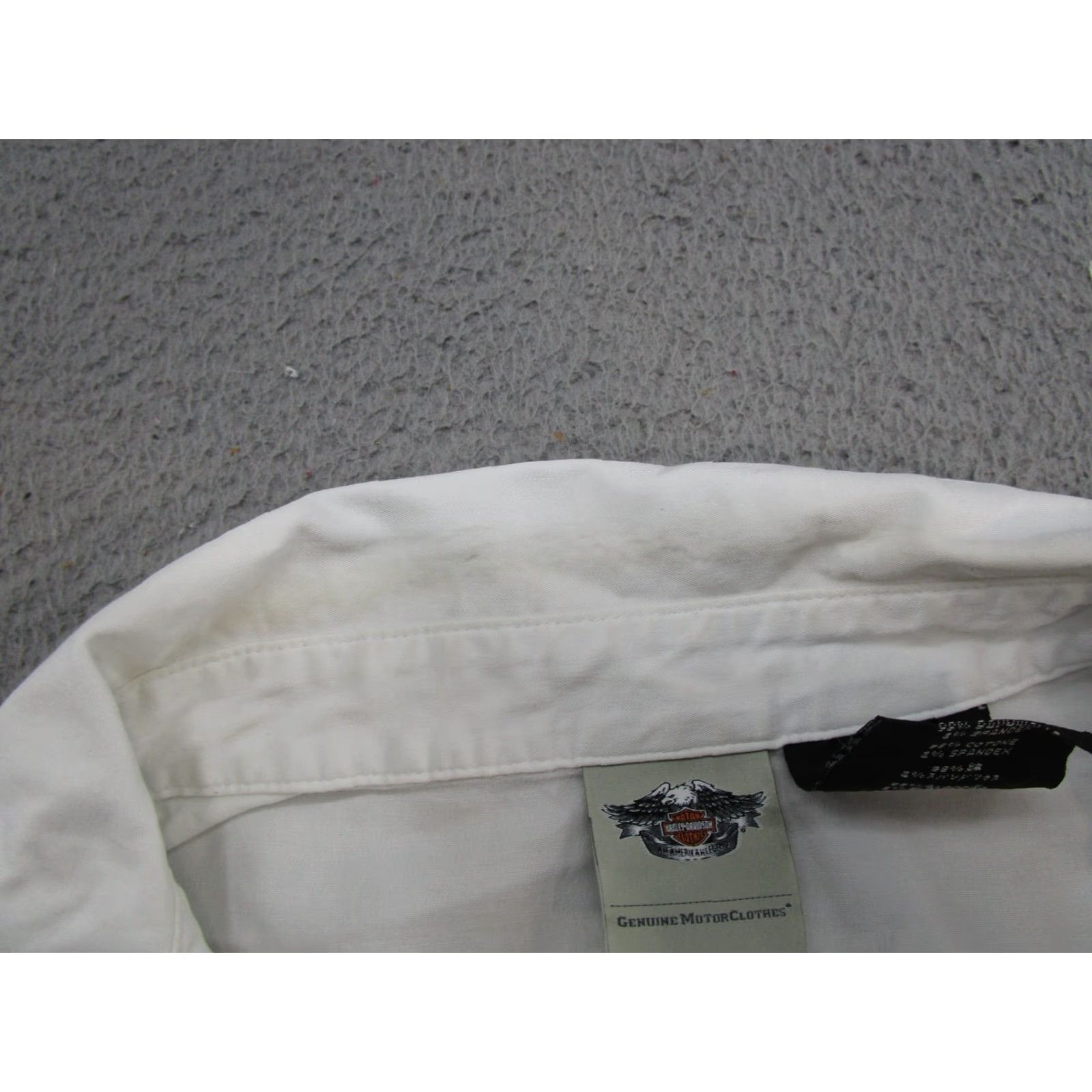 Harley Davidson Harley Davidson Zip Up Vest White Embroidered Logo Women's 2W Biker Size XS / US 0-2 / IT 36-38 - 3 Thumbnail