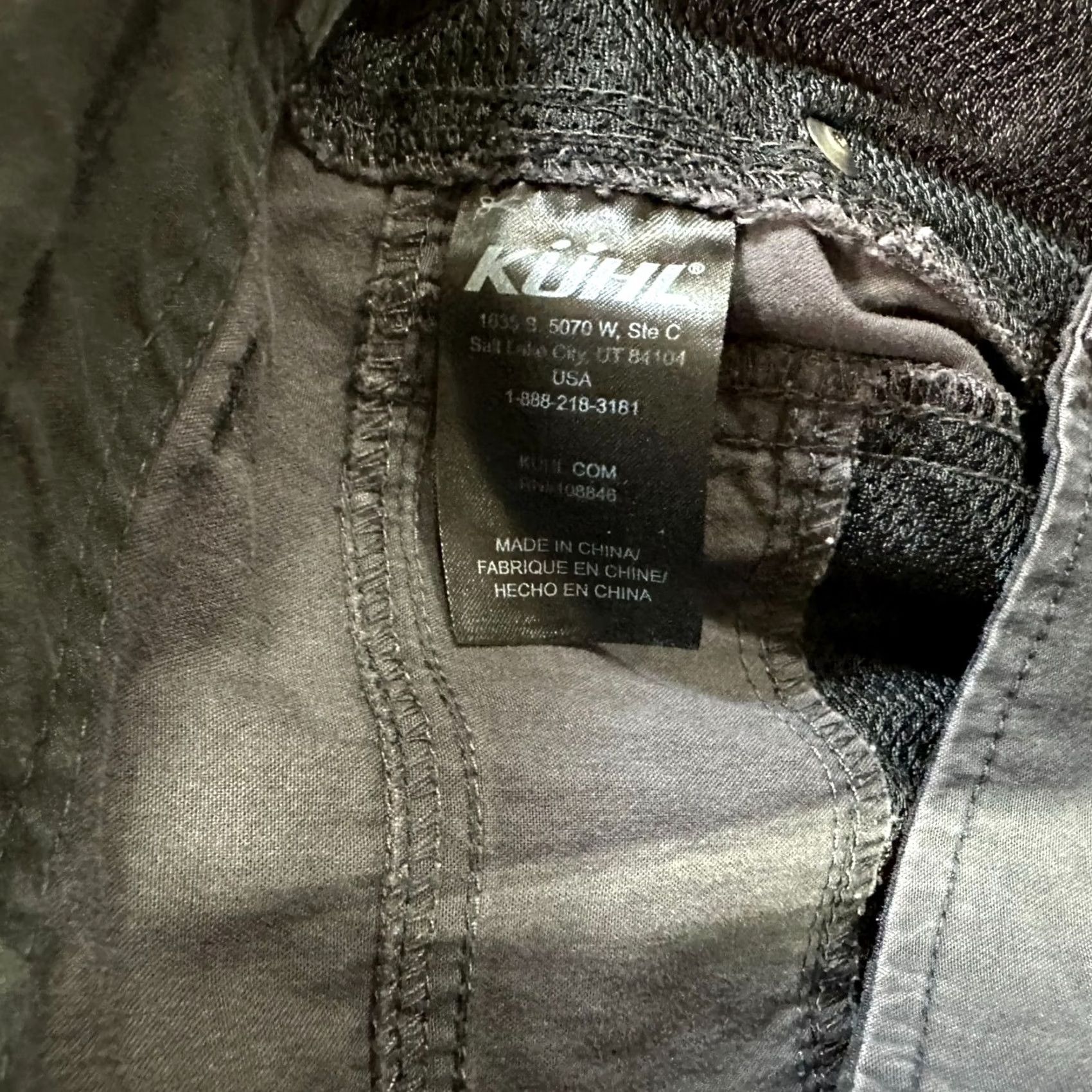 Vintage KUHL Konfidant Air Pants Men's 34x32 Gray Hiking Outdoor Straight leg Pants Size US 34 / EU 50 - 6 Thumbnail