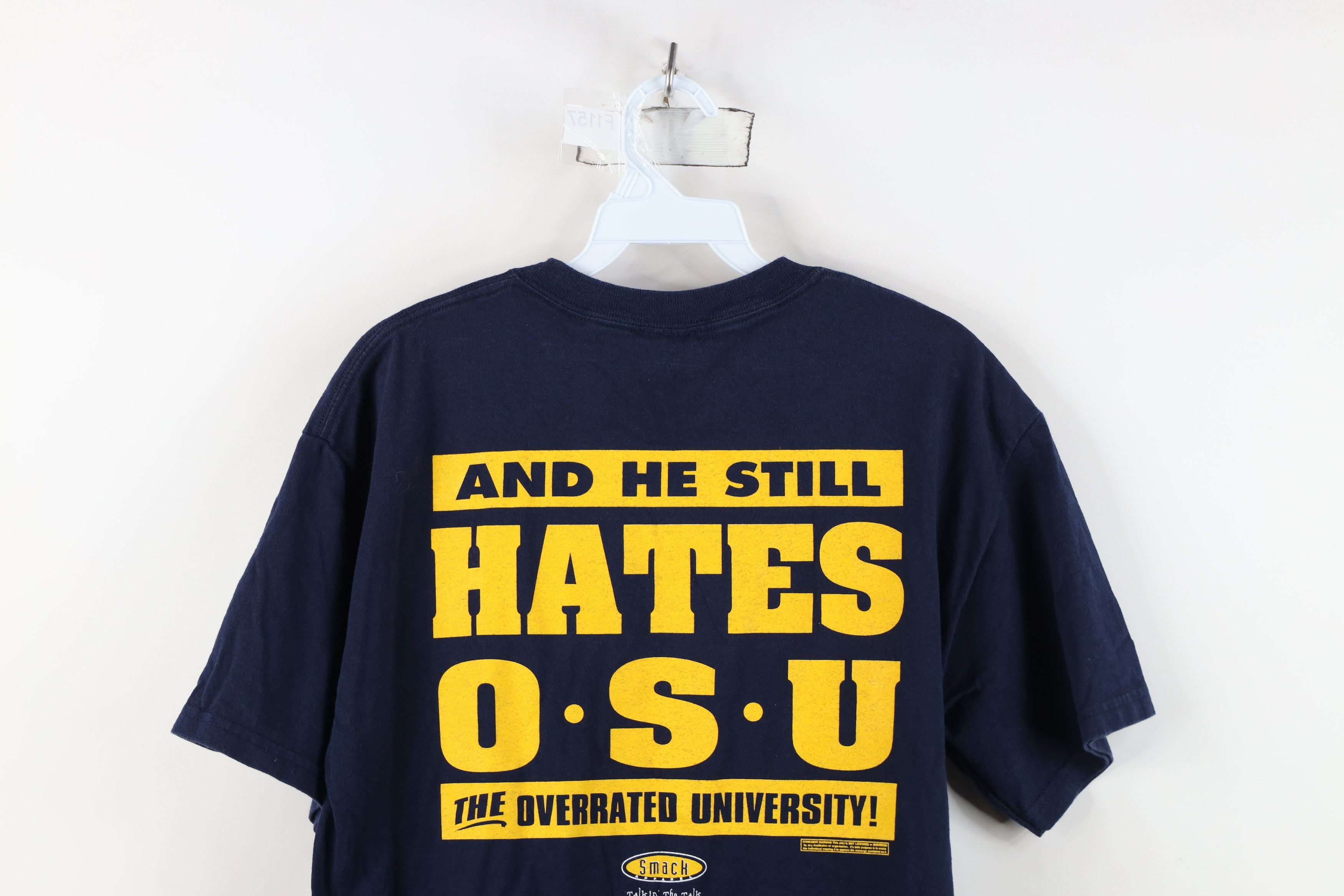 Vintage Vintage Looking Down University of Michigan Football T-Shirt Size US M / EU 48-50 / 2 - 14 Thumbnail