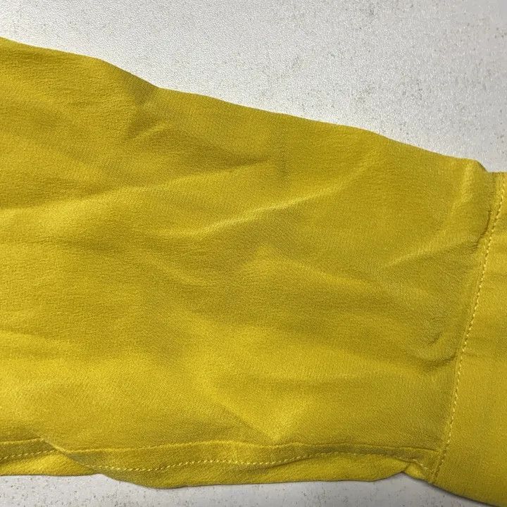 Gucci Gucci Yellow Long Sleeve Button-Up Shirt-2507 Size L / US 10 / IT 46 - 9 Thumbnail