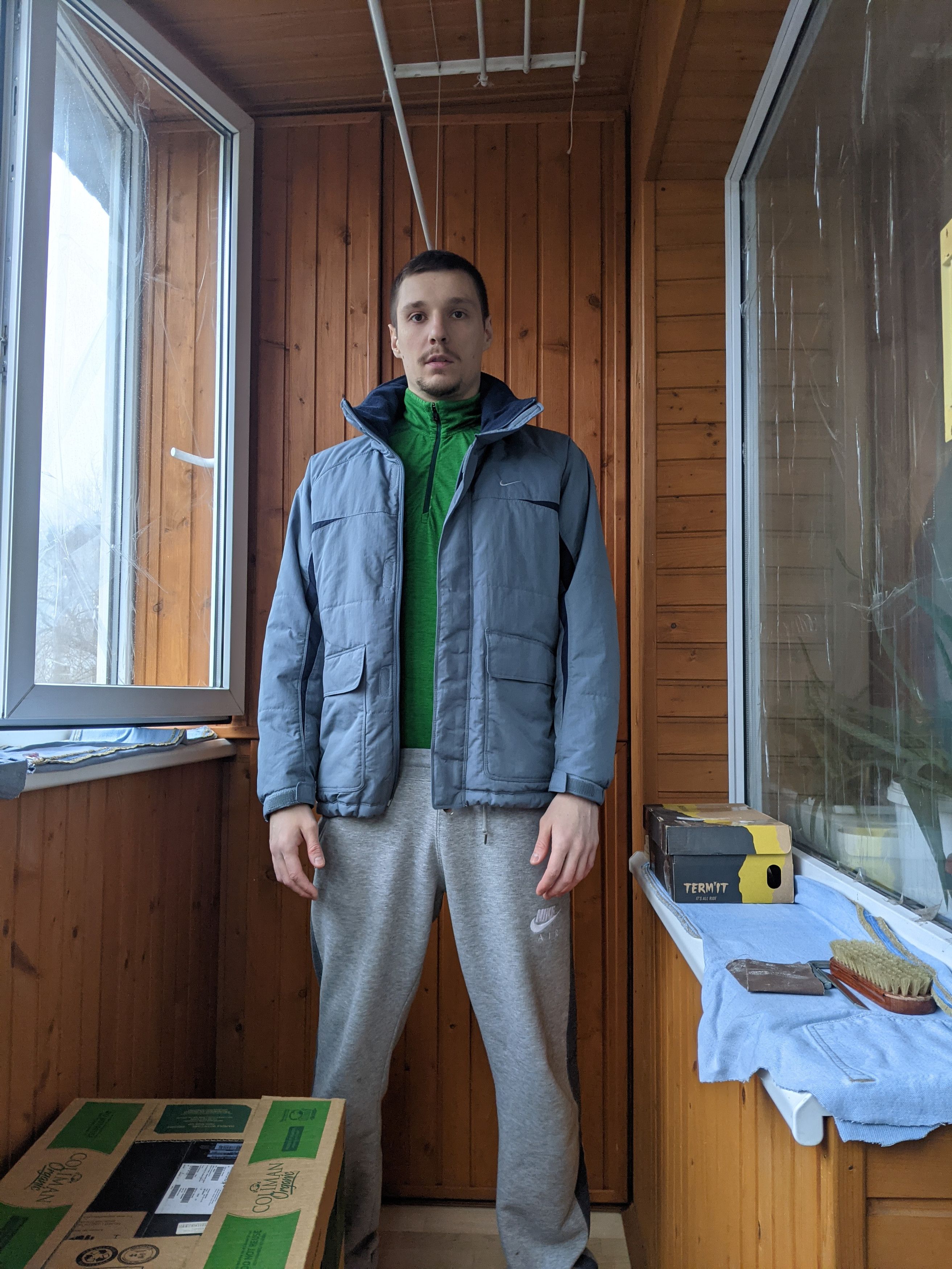Nike Nike Vintage Winter Jacket Big Logo ACG the north face Size US L / EU 52-54 / 3 - 19 Thumbnail