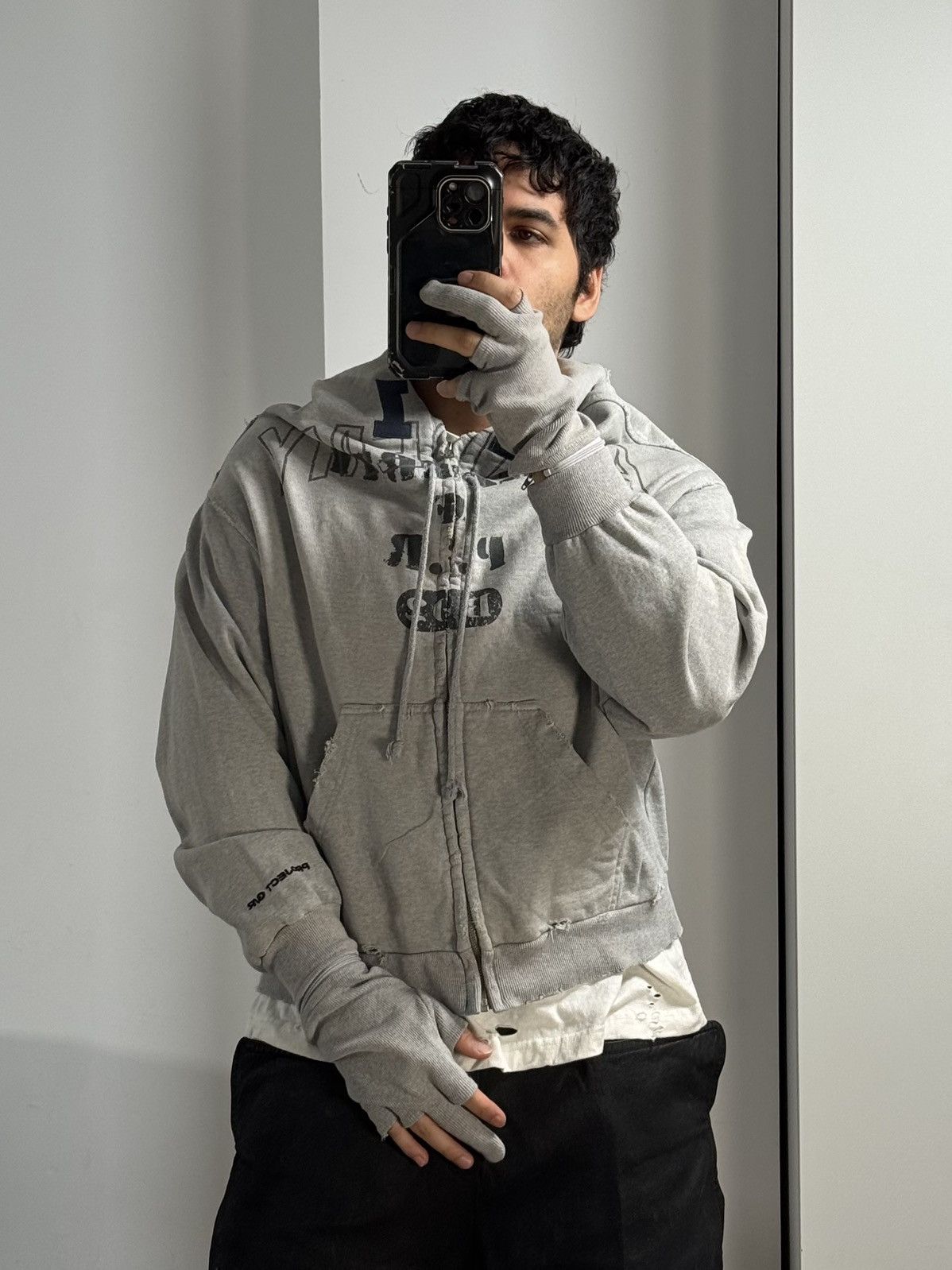 PROJECT G/R Project G/R Limited Edition Zygon Melange Grey Zip Hoodie Size US M / EU 48-50 / 2 - 17 Thumbnail