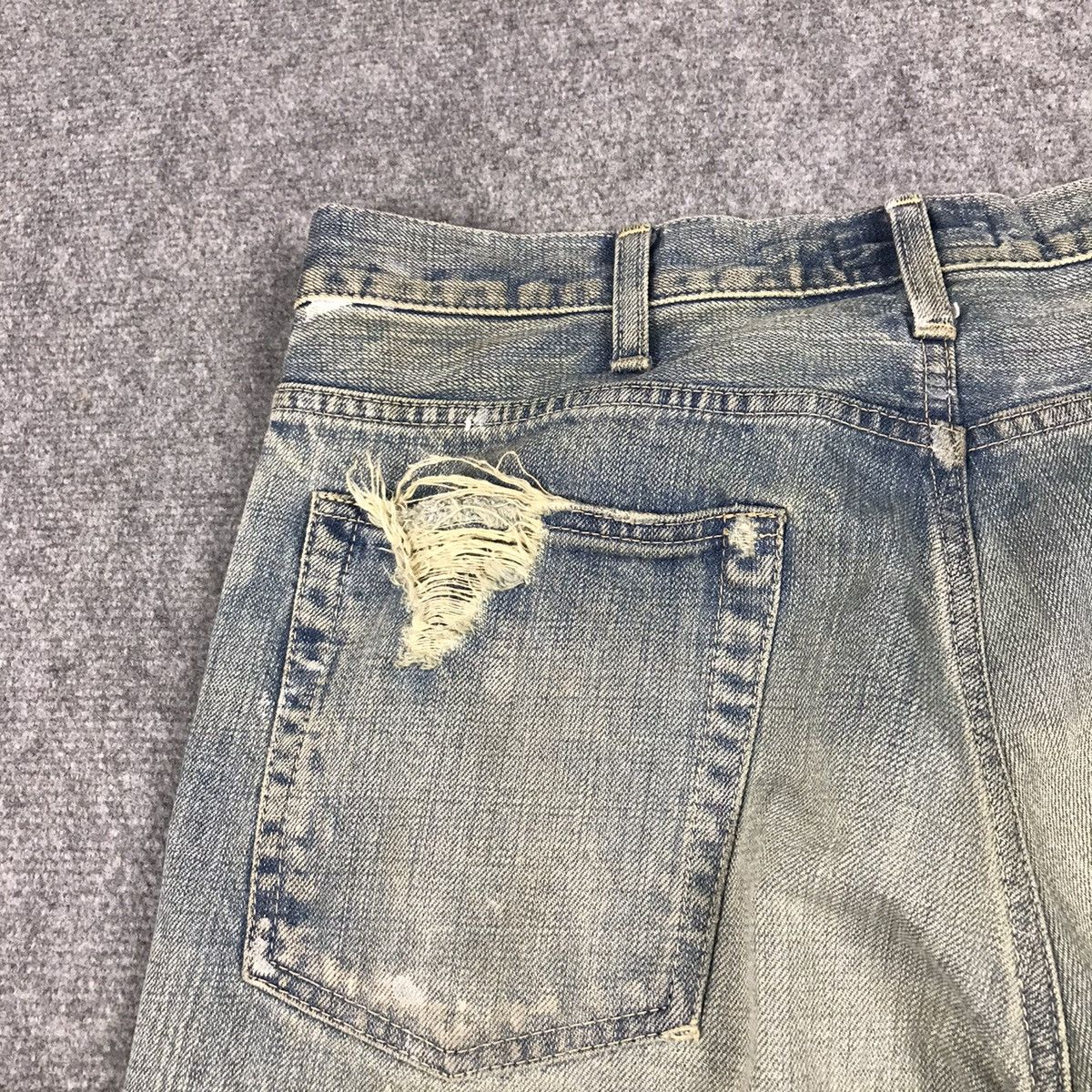 If Six Was Nine × Japanese Brand × Spellbound FALRE SPELLBOUND BOOTCUT DISTRESSED DENIM PANTS Size US 32 / EU 48 - 15 Thumbnail