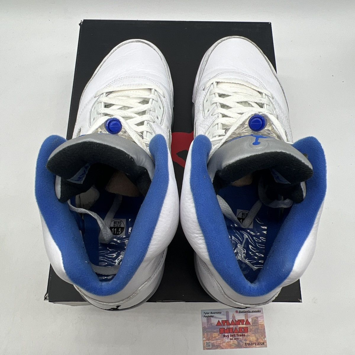 Jordan Brand Air Jordan 5 stealth Size US 11.5 / EU 44-45 - 7 Thumbnail